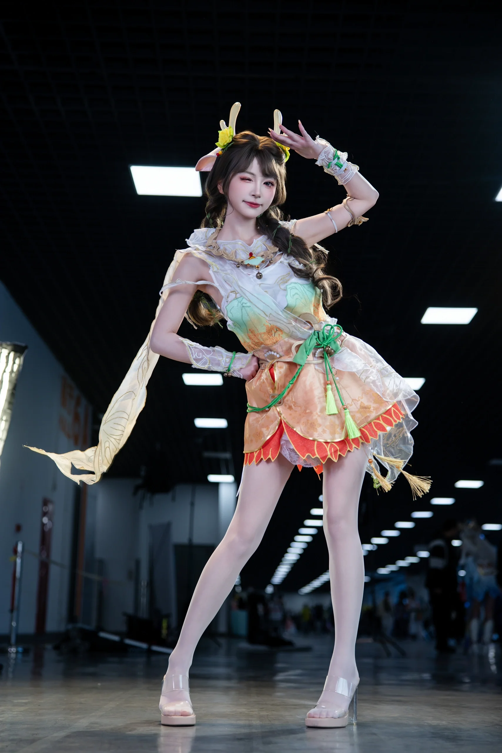 【沈妙cos】北京ijoy漫展场照，林间灵动的清爽瞬间 - 第 4 张
