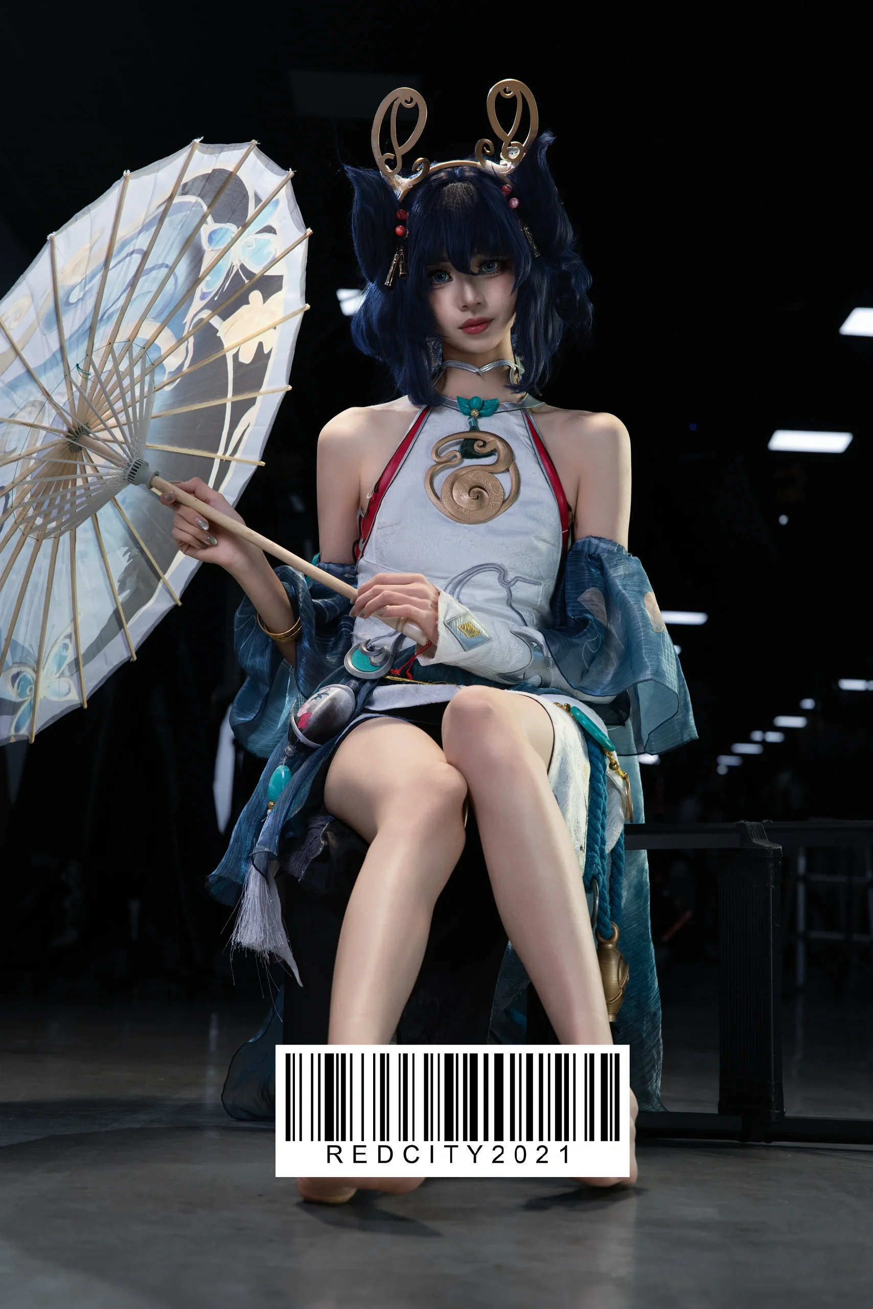 【公孙离cos】王者荣耀里的伞舞精灵，漫展捕捉灵动一刻 - 第 2 张