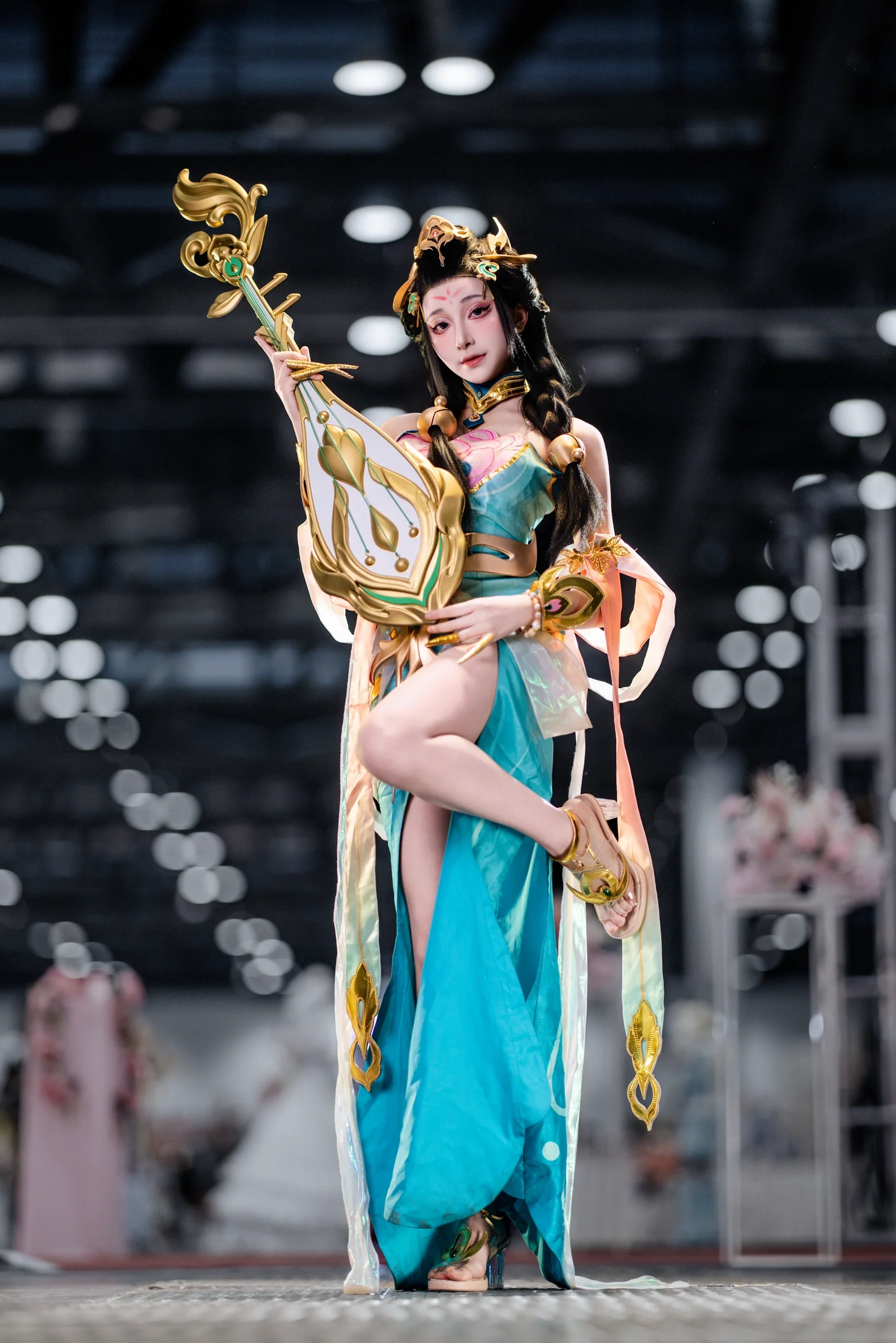 【杨玉环cos】王者荣耀的琵琶仙，漫展场照分享