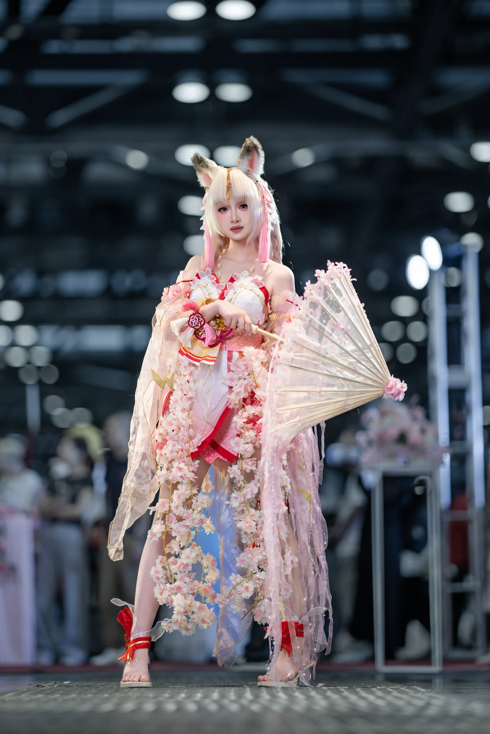 【胡桃cos】永劫无间修罗小狐妖，85mm长焦下的战斗姿态 - 第 3 张