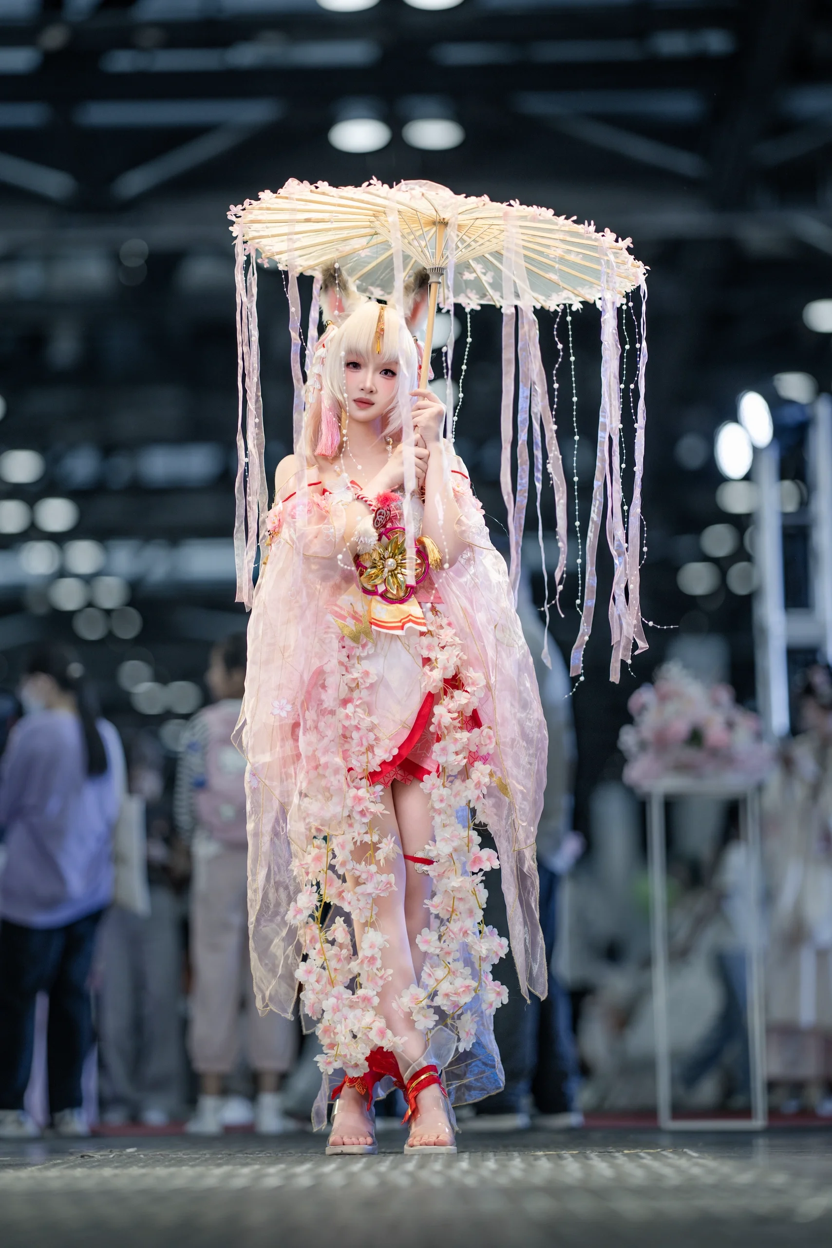 【胡桃cos】永劫无间修罗小狐妖，85mm长焦下的战斗姿态 - 第 5 张