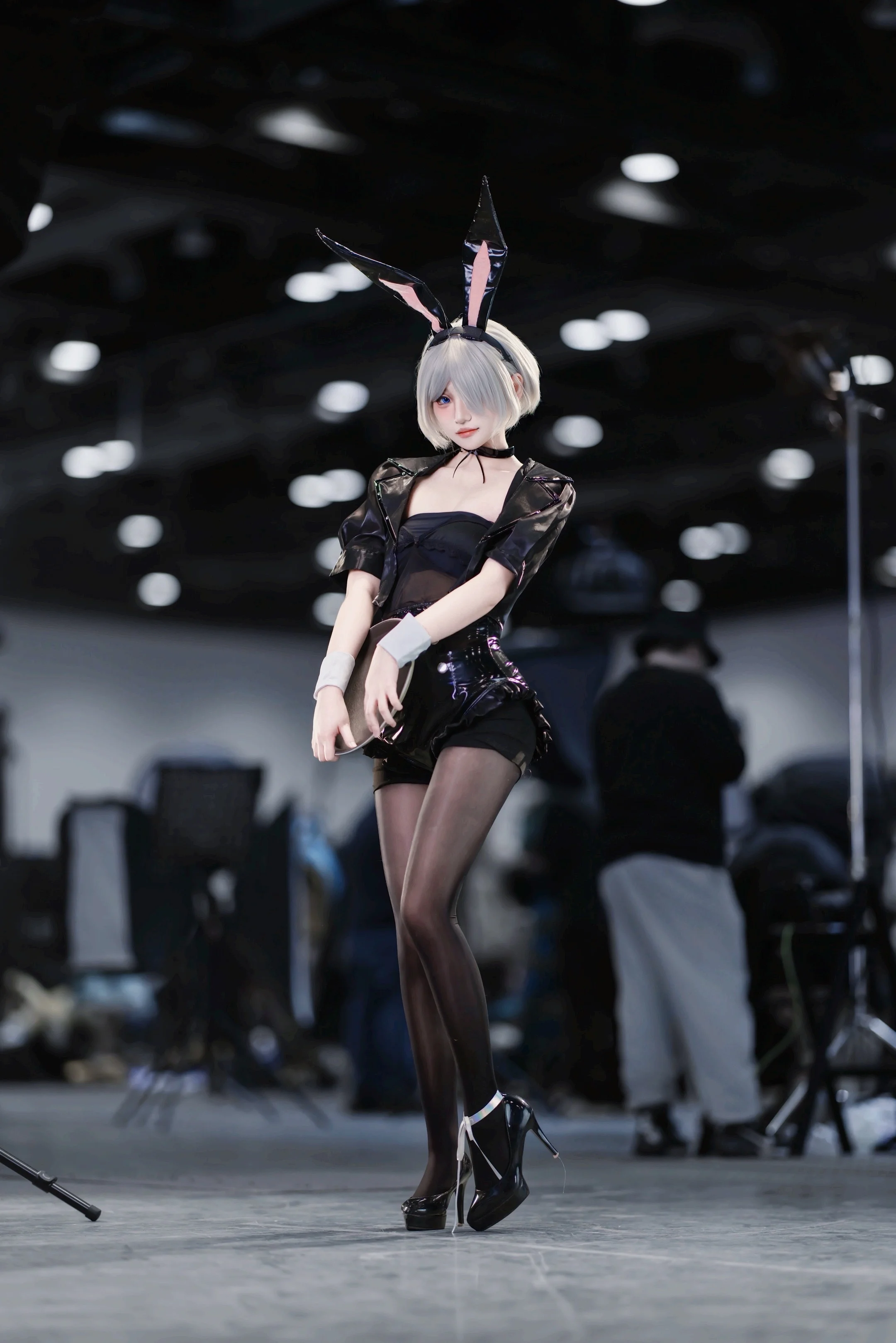 [NieR:Automata 2B Cosplay] Convention Photos Sharing of the Patent Leather Bunny Girl - Image 1