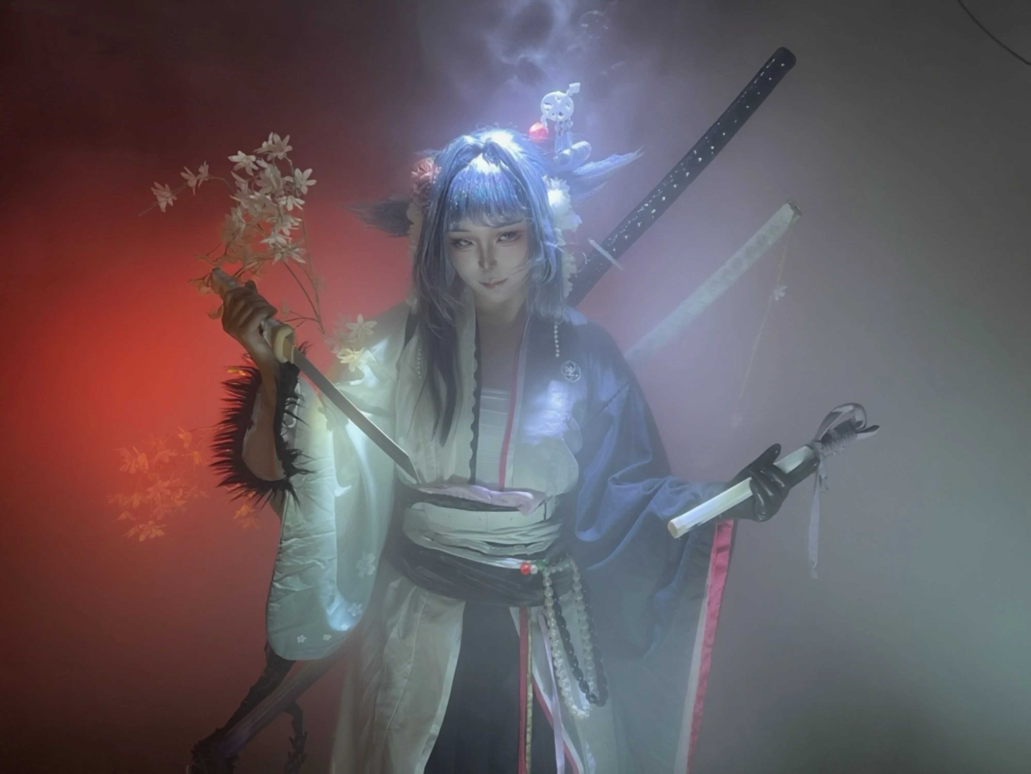 【澪cos】明日方舟無憂夢囈，霧氣加持下的修羅場 - 第 2 張