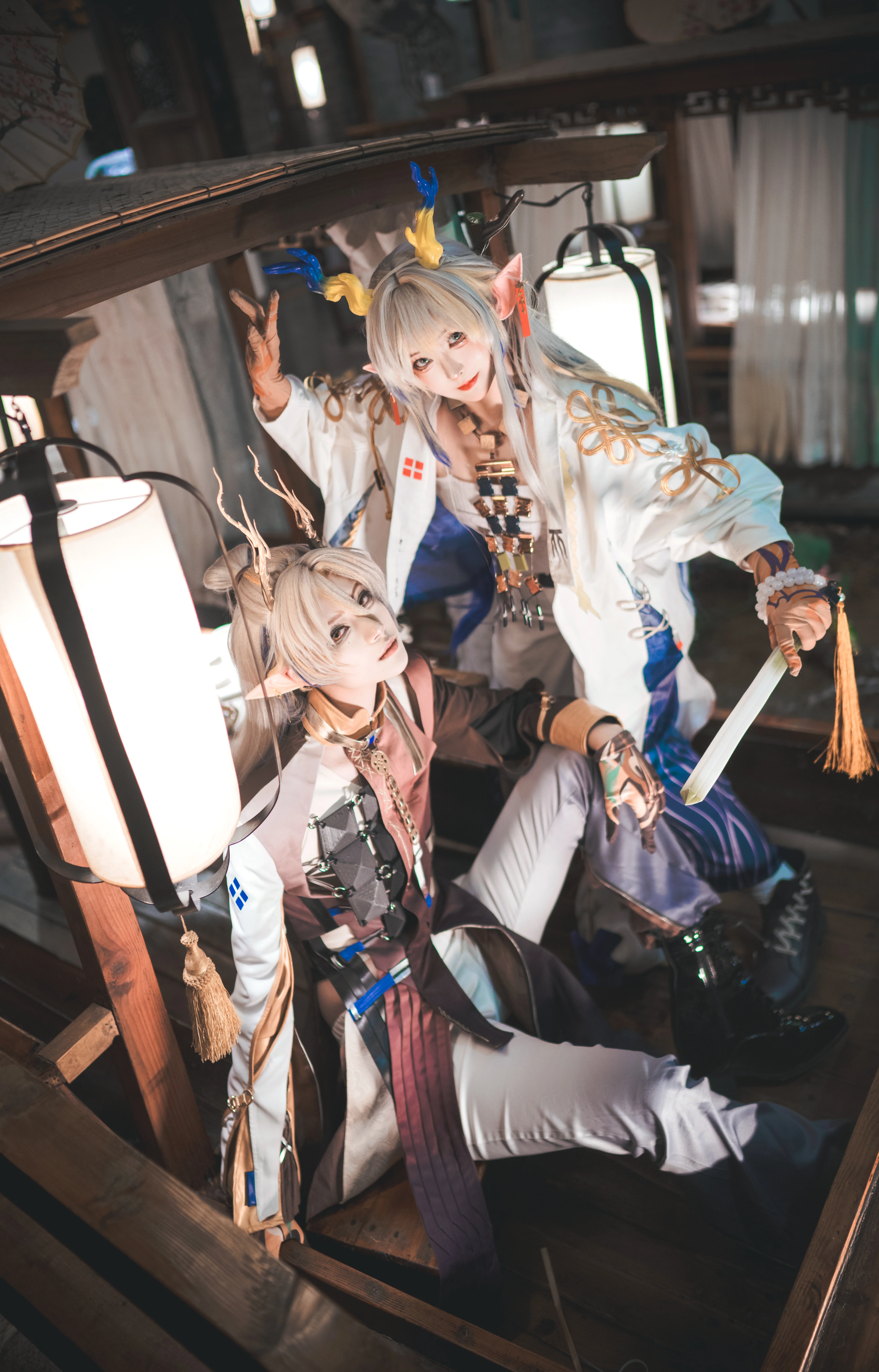 【绩黍cos】明日方舟怀黍离，岁岁常相见的温馨瞬间 - 第 4 张