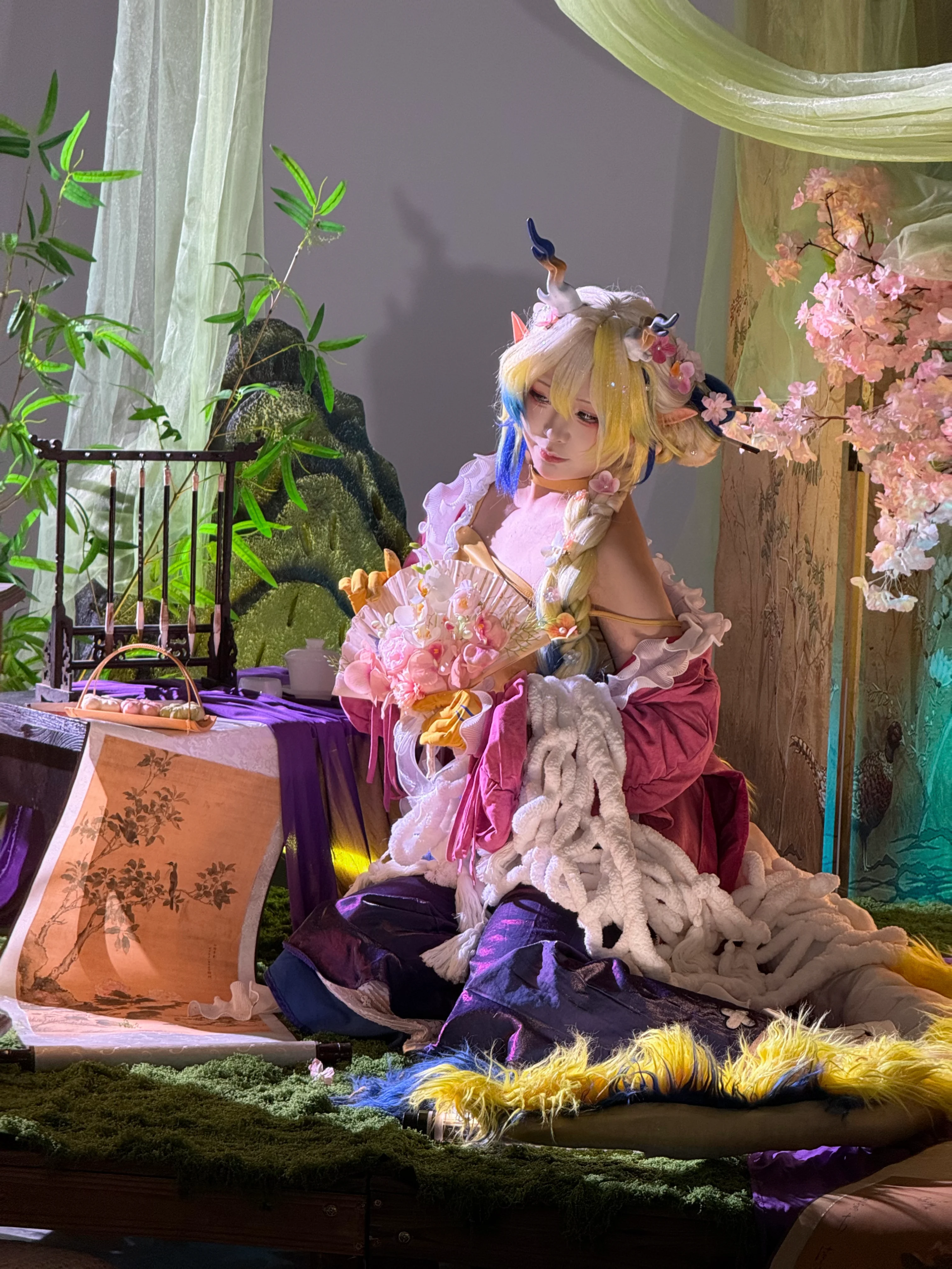 【明日方舟黍春日宴cos】春日限定闲适感拍摄记录 - 第 1 张