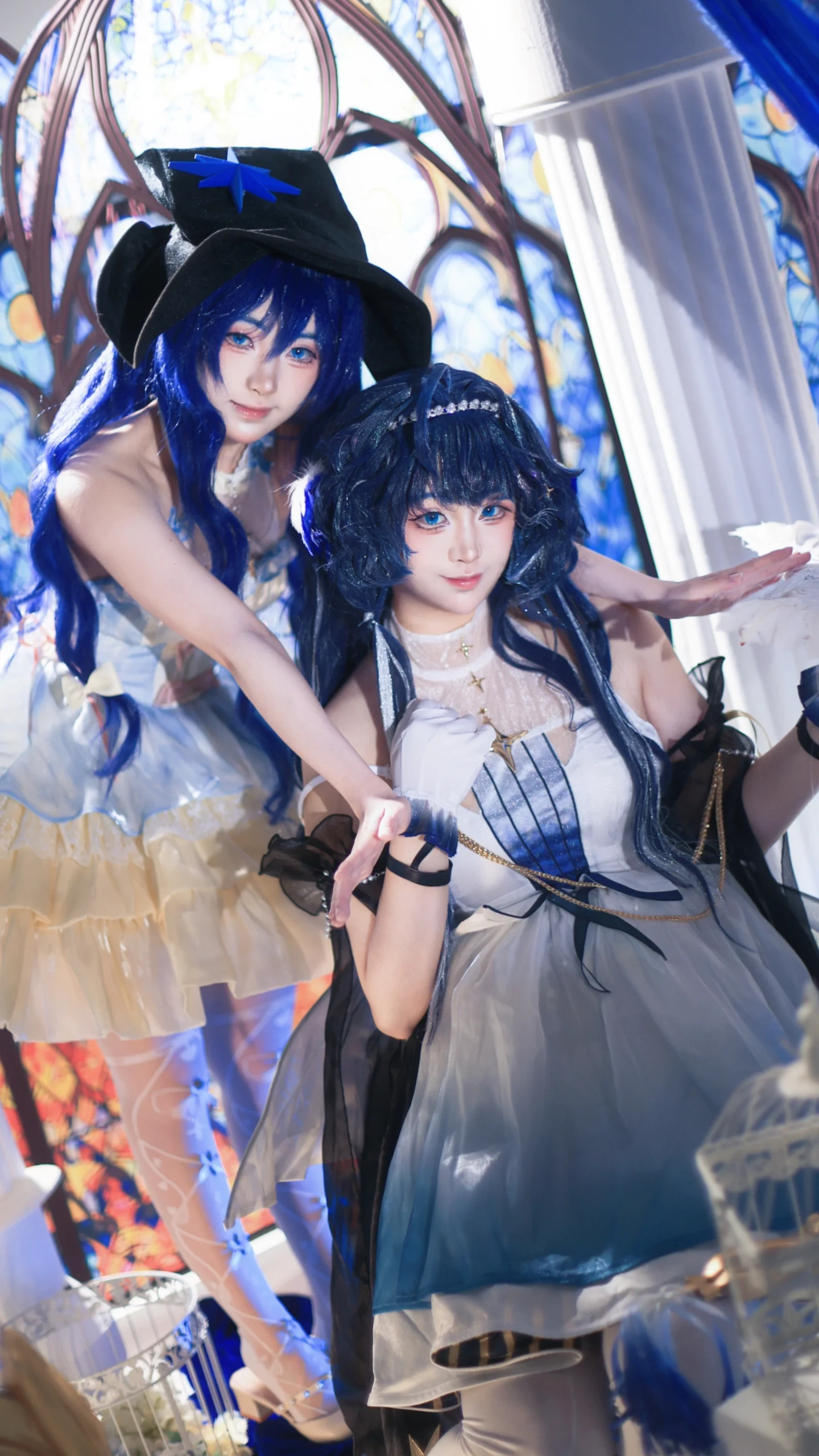 【星极cos】明日方舟殿堂游禽，星海苍穹下的星源搭档 - 第 3 张