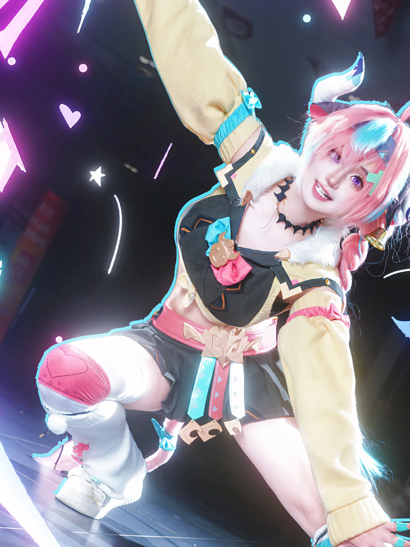 【瓦雷莎cos】原神旅行者，实战姿势已就位 - 第 2 张