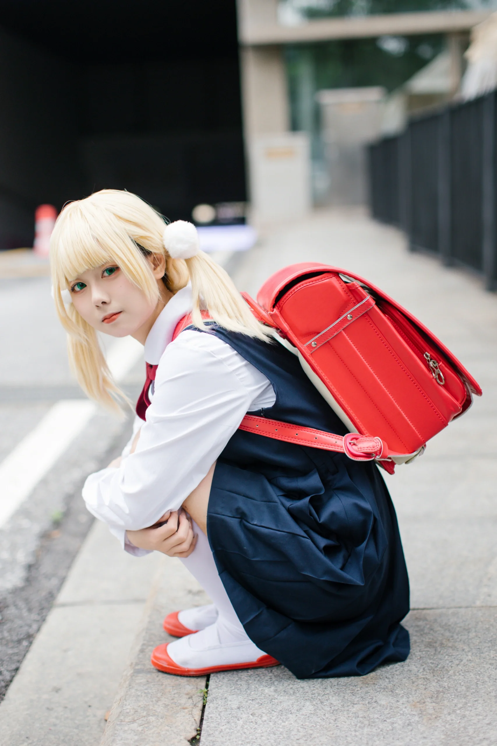 【時雨羽衣コスプレ】イベント会場で完全再現する定番の制服スタイル - 5 枚目
