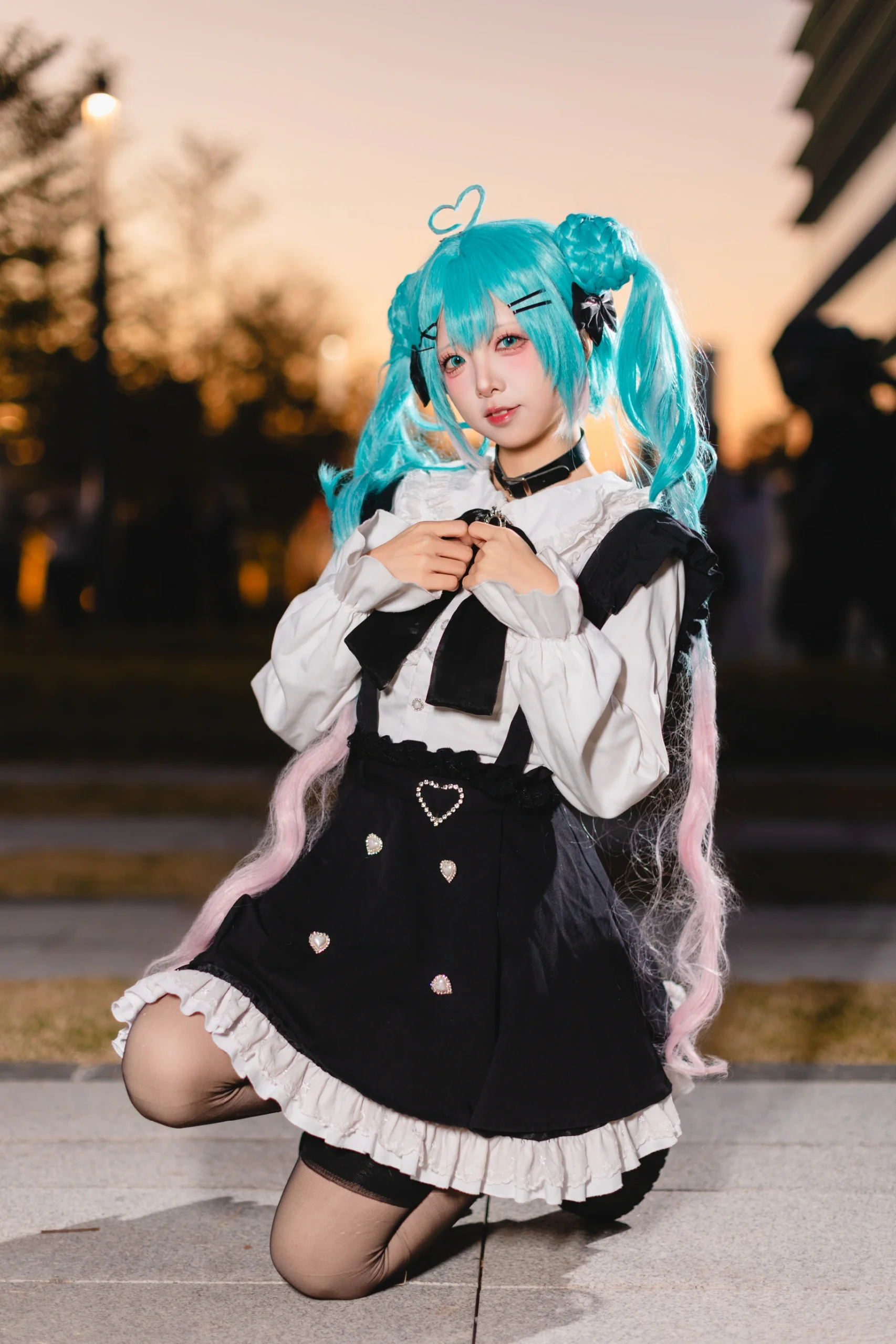 【初音未来cos】地雷系Vocaloid初音，萤火虫漫展D3场照 - 第 10 张