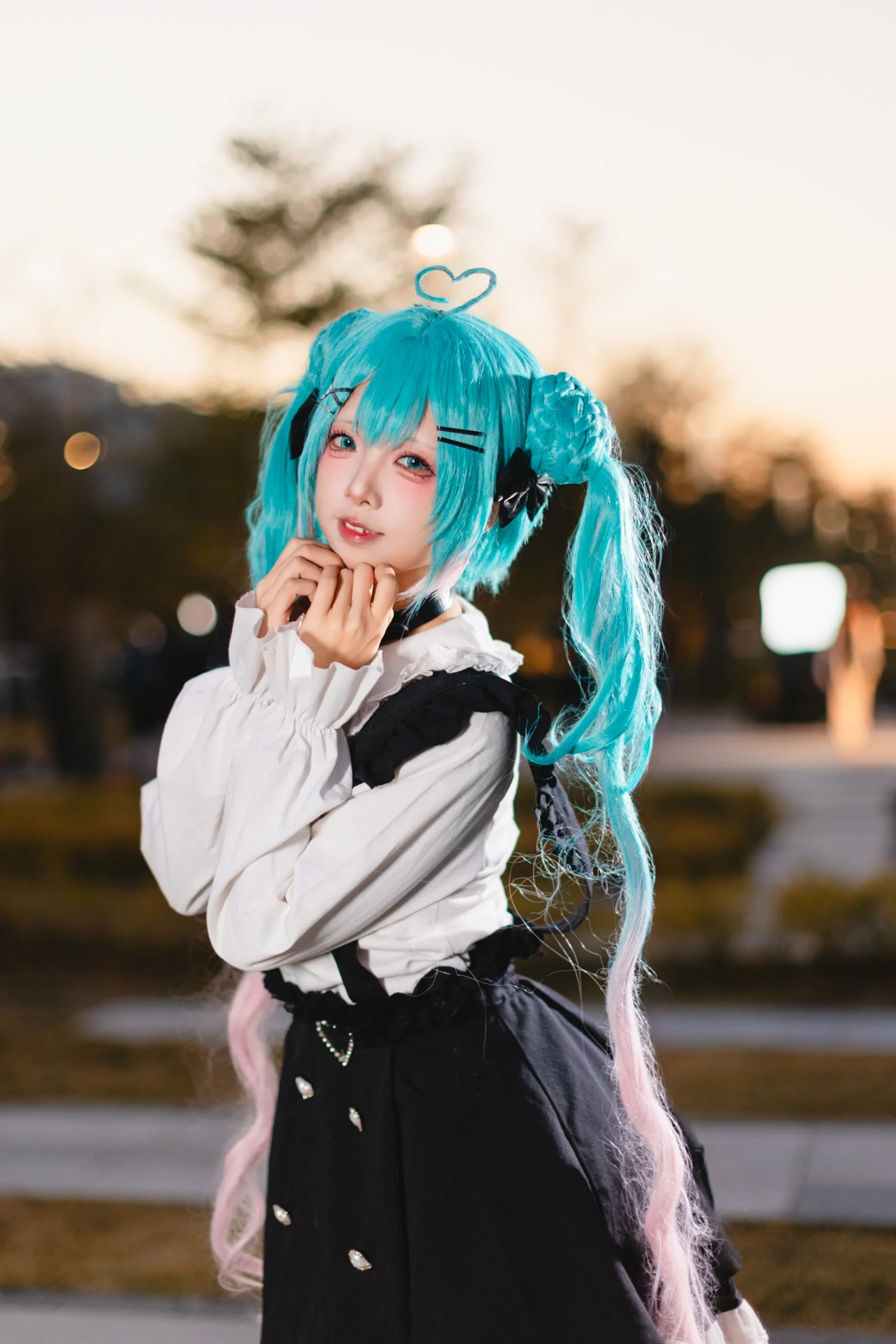 【初音未来cos】地雷系Vocaloid初音，萤火虫漫展D3场照 - 第 6 张