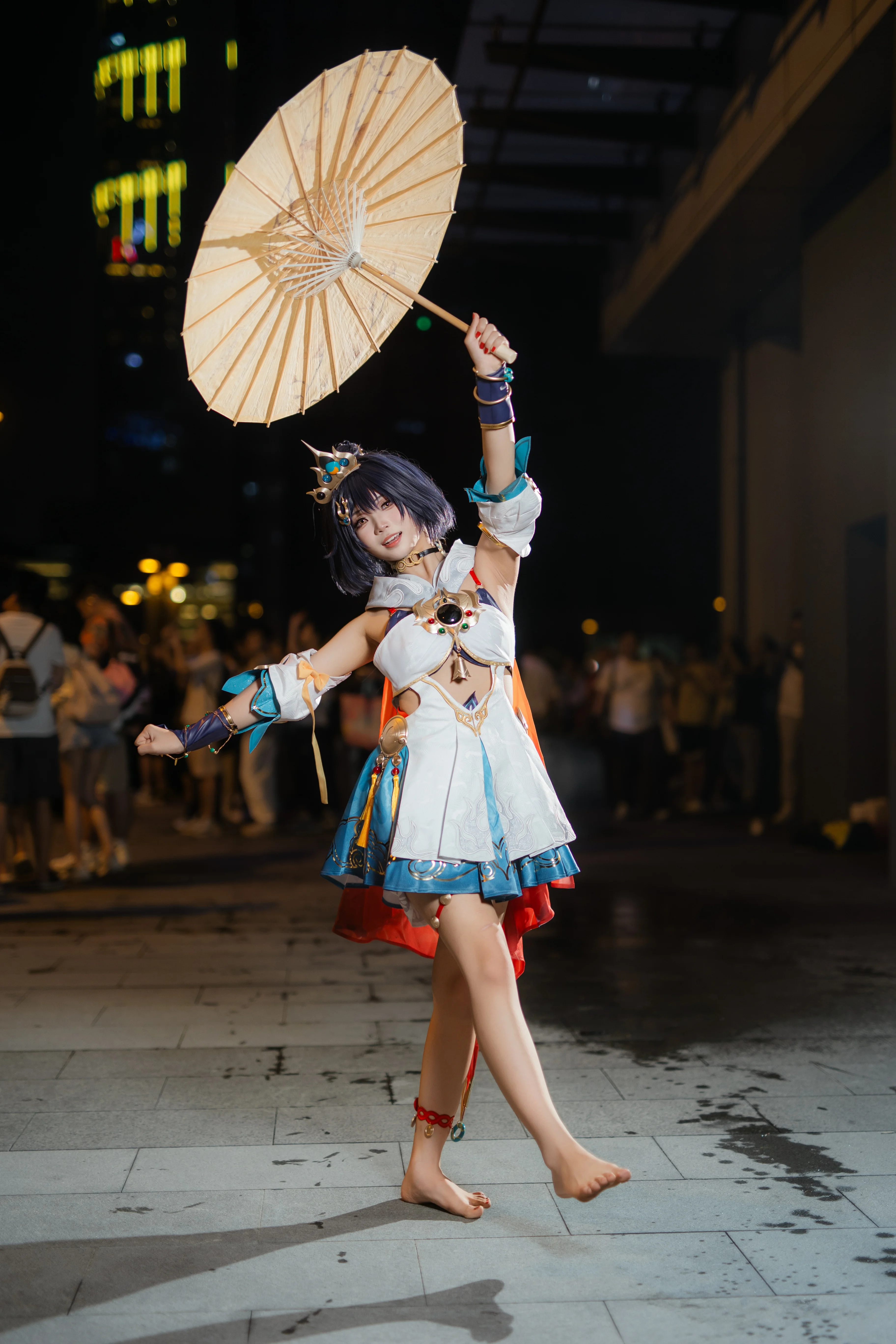 【云璃cos】星穹铁道剑客的萤火虫漫展夜间场照 - 第 2 张
