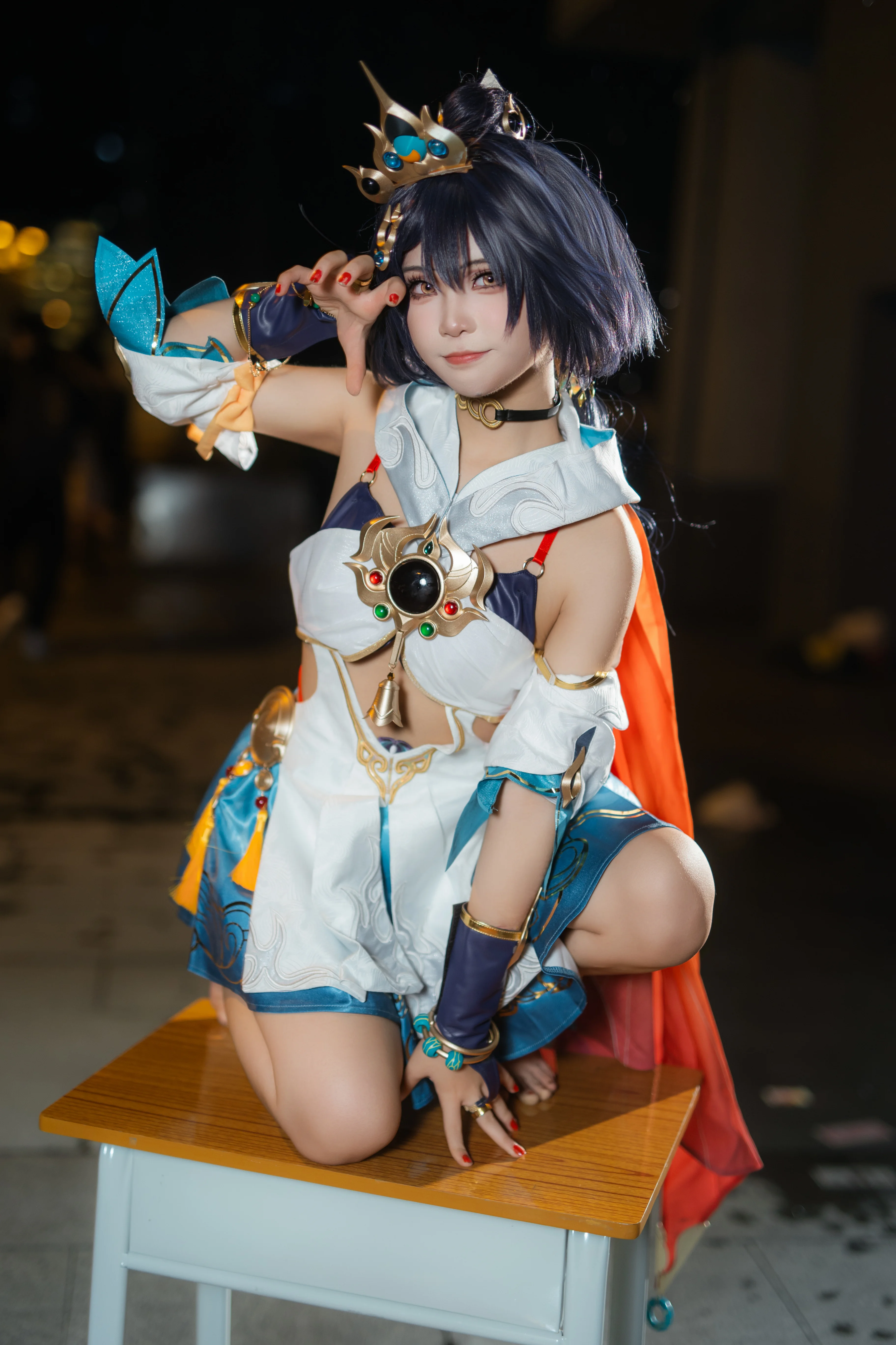 【云璃cos】星穹铁道剑客的萤火虫漫展夜间场照 - 第 6 张