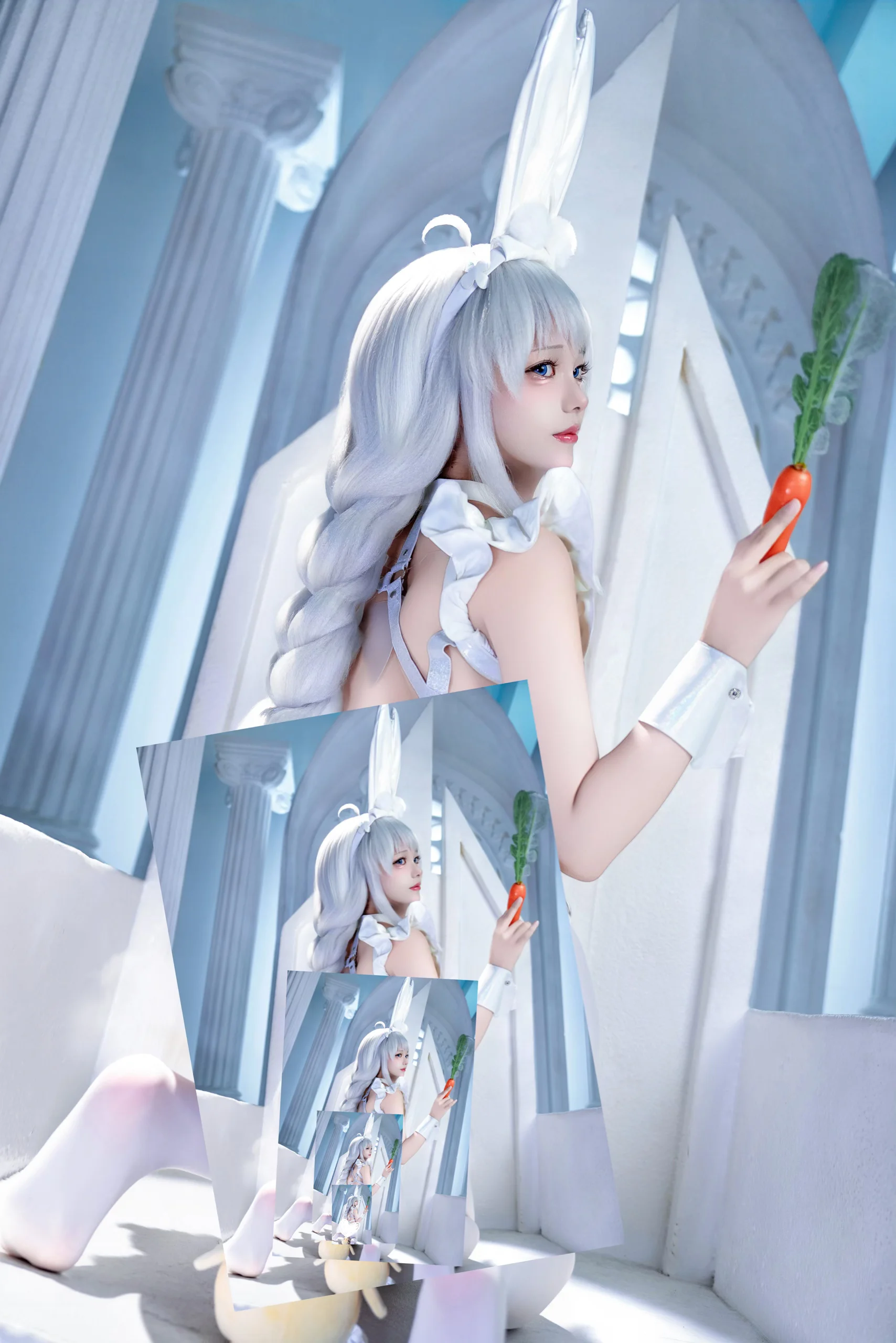 【恶毒cos】碧蓝航线，懒懒白兔的午后小憩