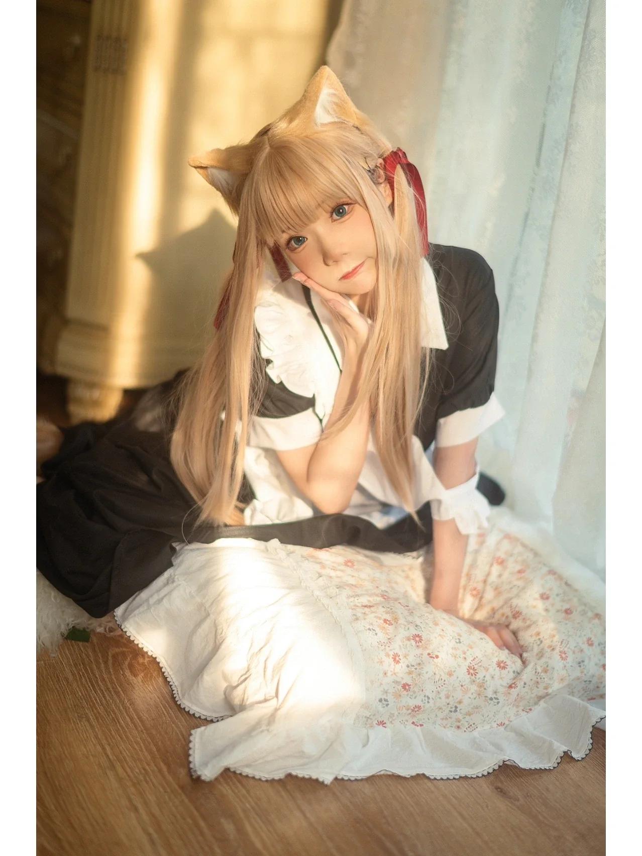 【黄豆粉cos】家里的猫突然变成女仆该怎么应对