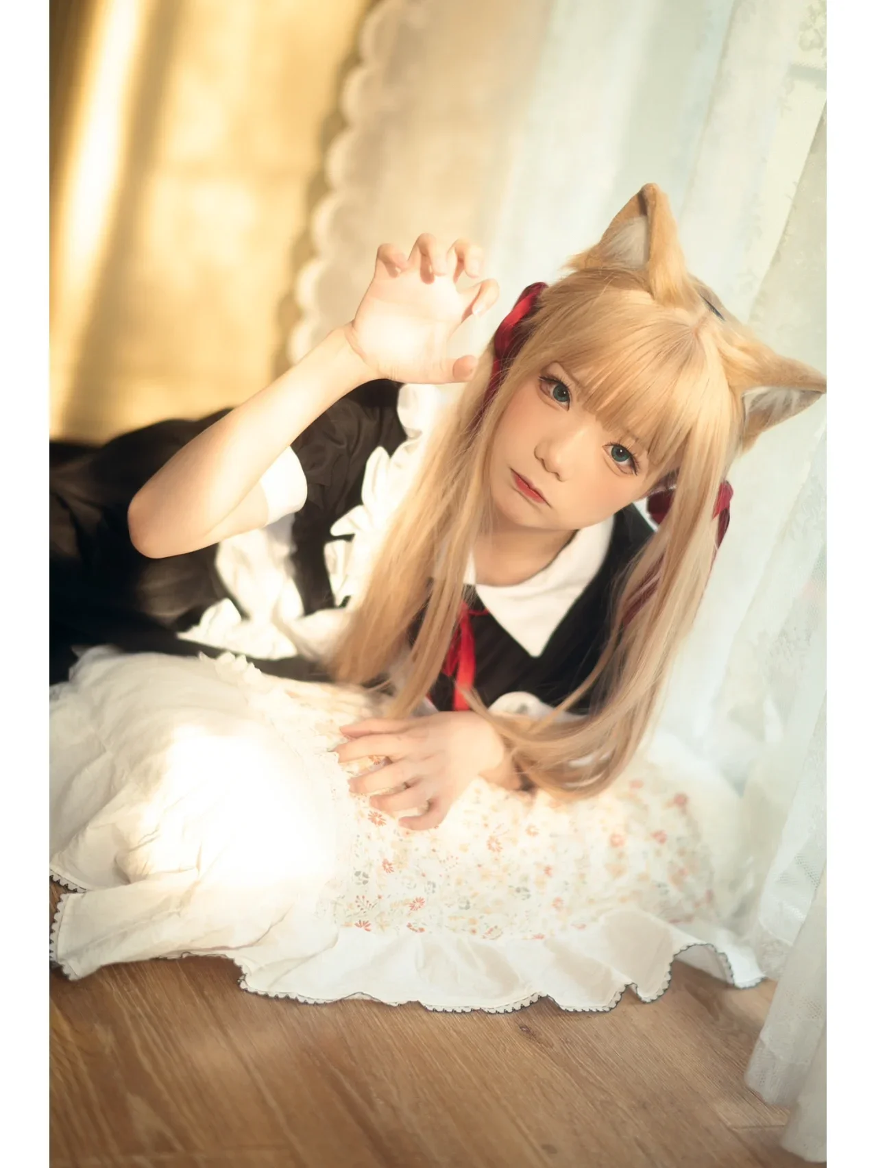 【黄豆粉cos】家里的猫突然变成女仆该怎么应对 - 第 7 张