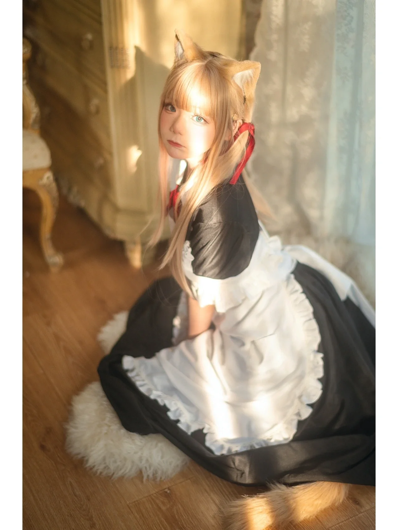 【黄豆粉cos】家里的猫突然变成女仆该怎么应对 - 第 9 张