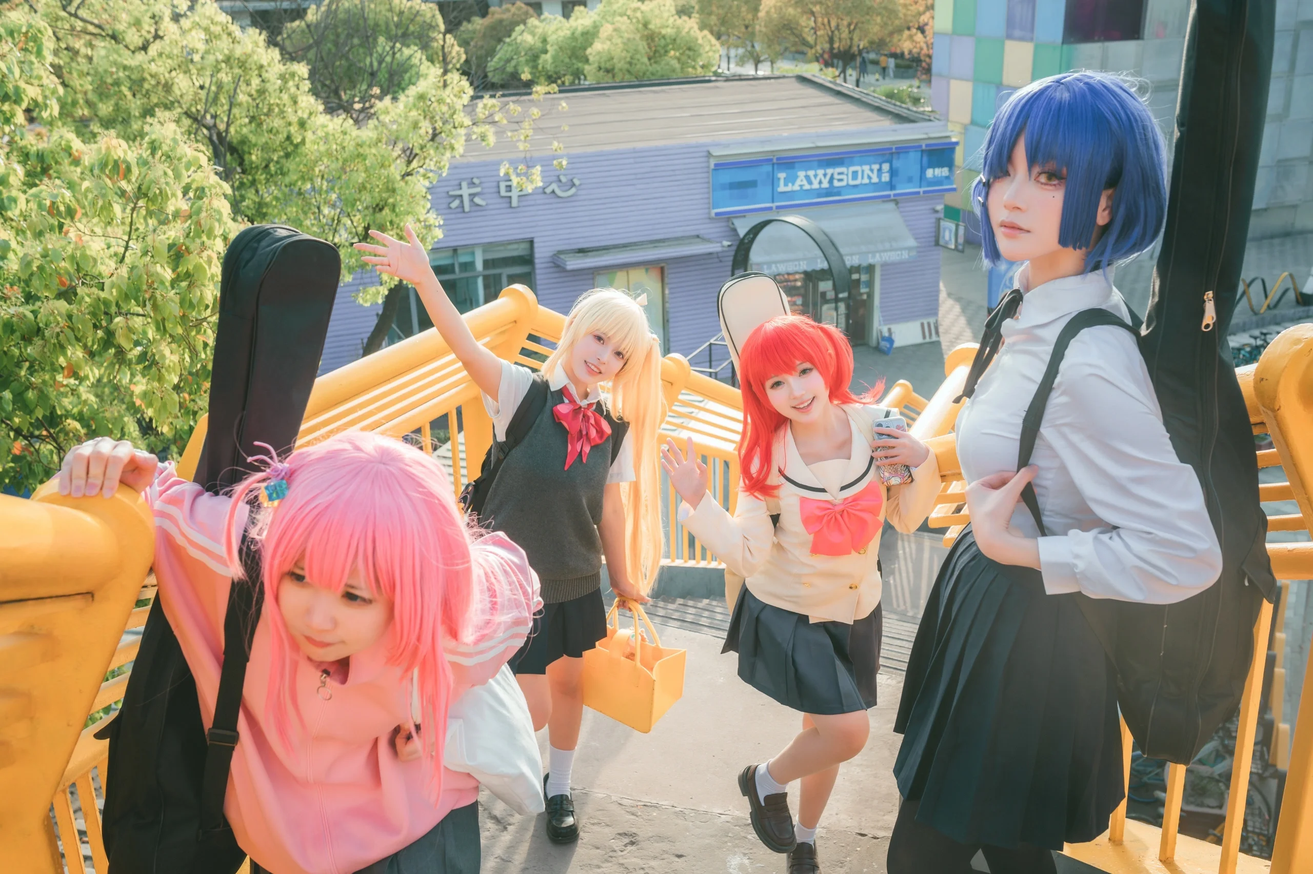 【孤獨搖滾cos】後藤一里伊地知虹夏喜多鬱代山田涼的青春定格 - 第 4 張