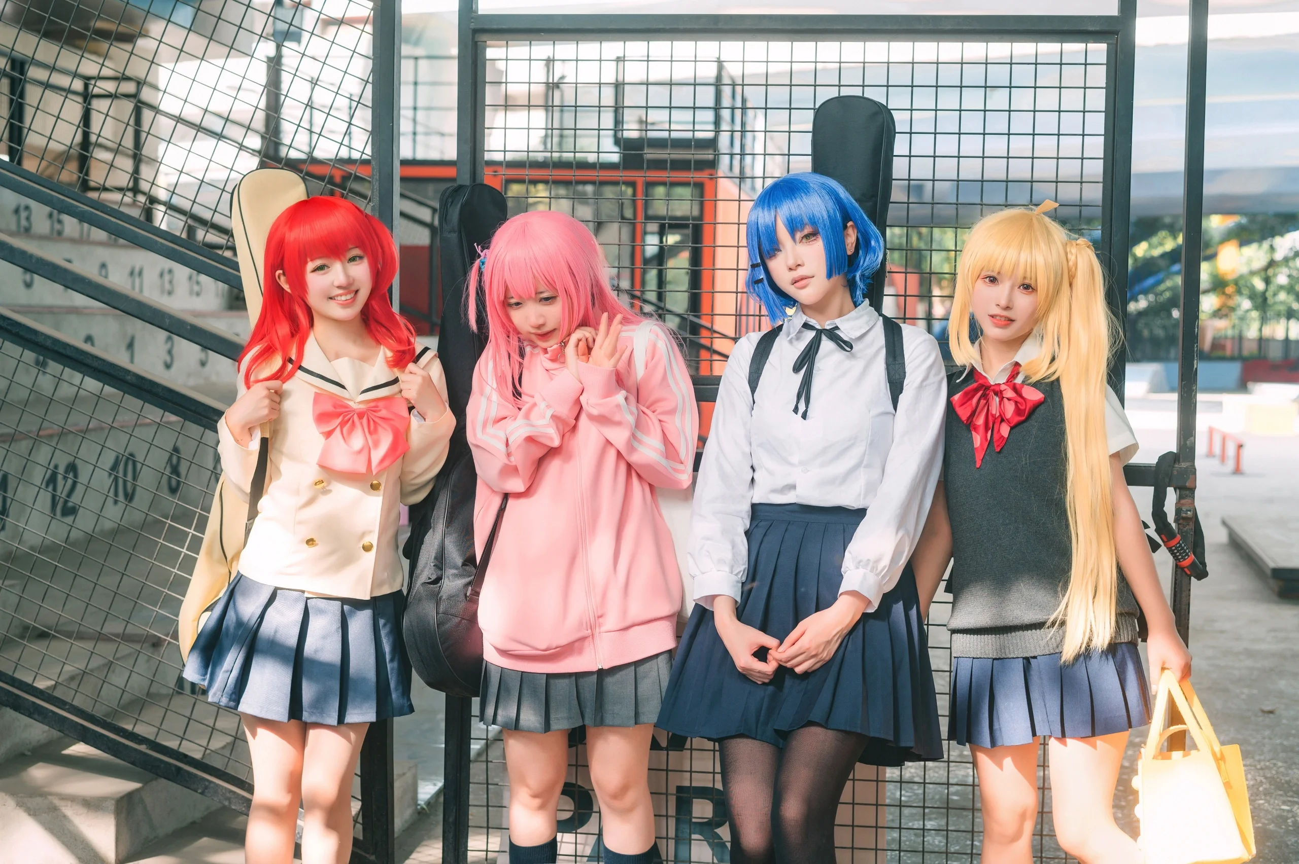 【孤獨搖滾cos】後藤一里伊地知虹夏喜多鬱代山田涼的青春定格 - 第 7 張