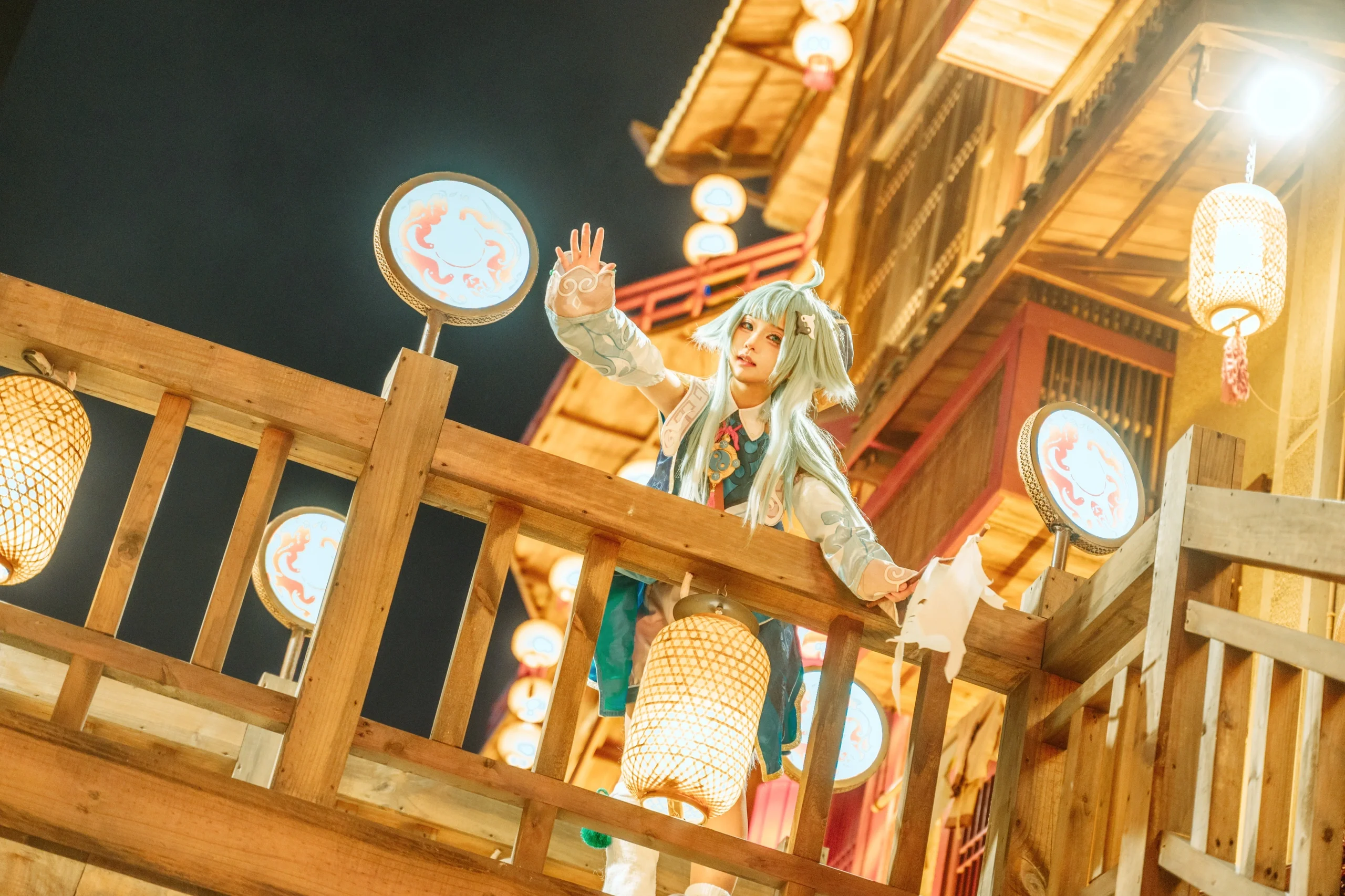 【崩坏星穹铁道藿藿cos】长沙老街的星铁小狐回忆 - 第 12 张
