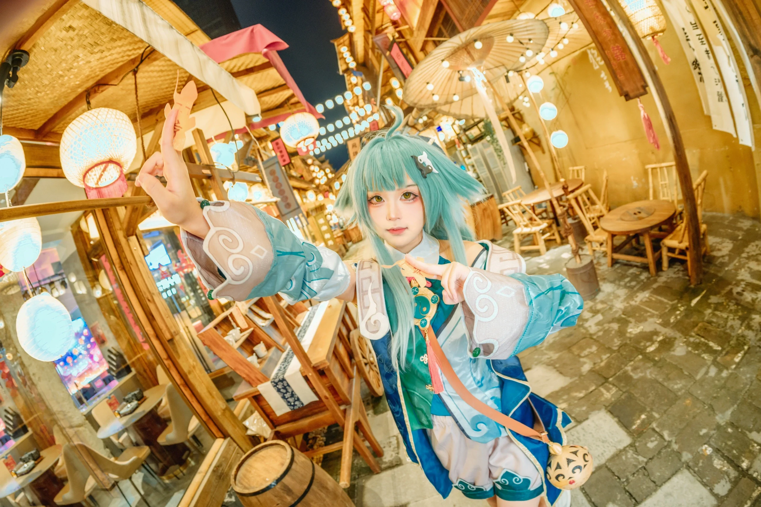 【崩坏星穹铁道藿藿cos】长沙老街的星铁小狐回忆 - 第 13 张