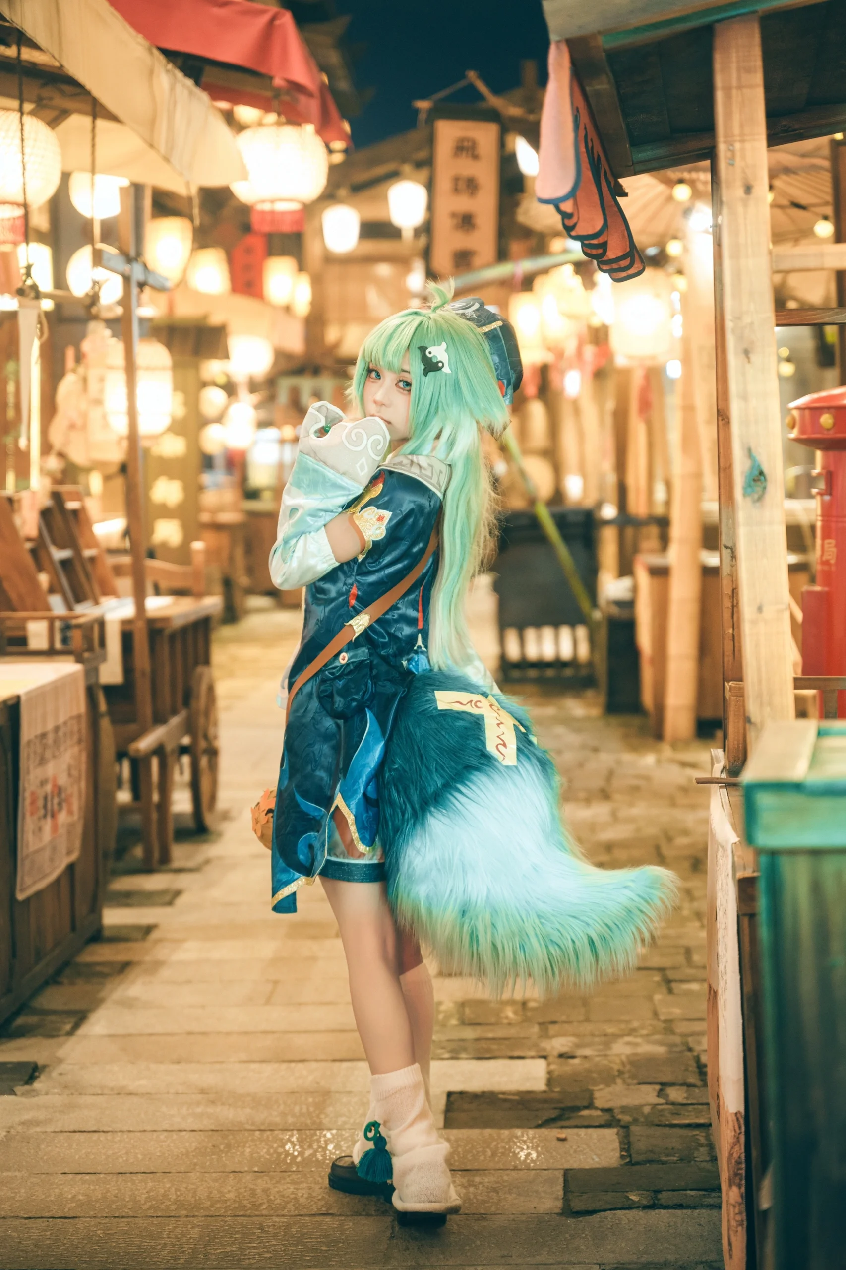 【崩坏星穹铁道藿藿cos】长沙老街的星铁小狐回忆 - 第 8 张