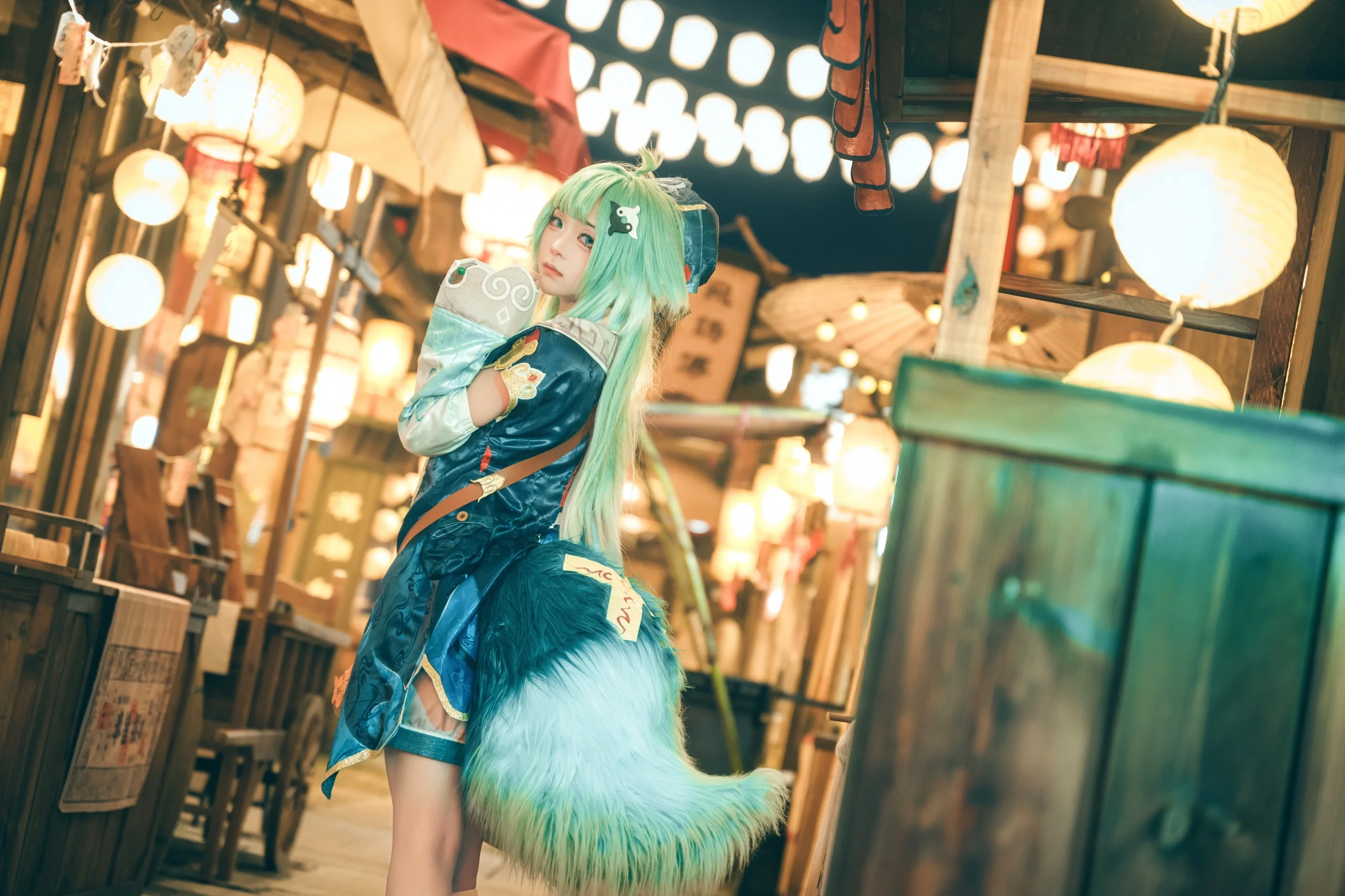 【崩坏星穹铁道藿藿cos】长沙老街的星铁小狐回忆 - 第 9 张