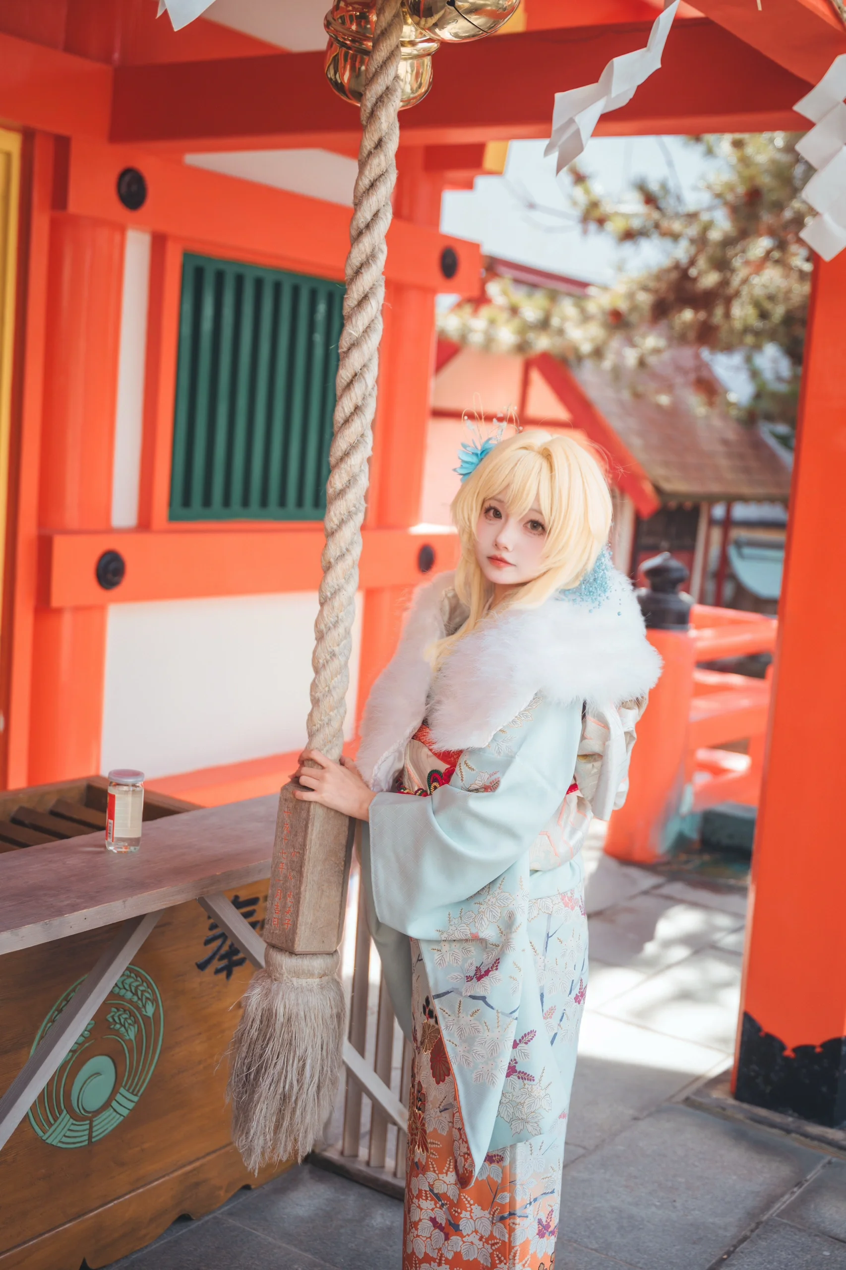 【荧cos】原神，冬日海岸神社的定格 - 第 3 张