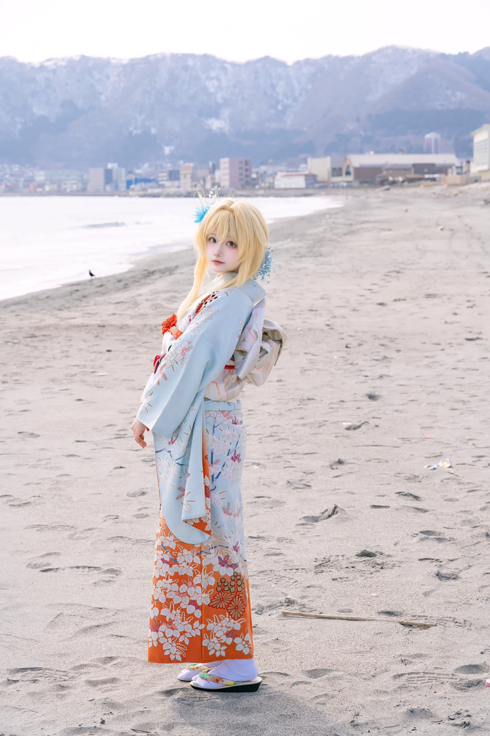 【荧cos】原神，冬日海岸神社的定格 - 第 4 张