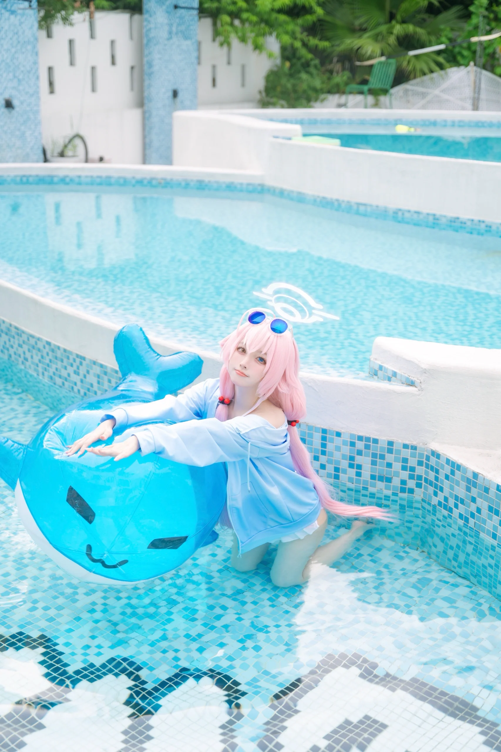【小鸟游星野cos】蔚蓝档案夏日摸鱼计划正式启动 - 第 3 张