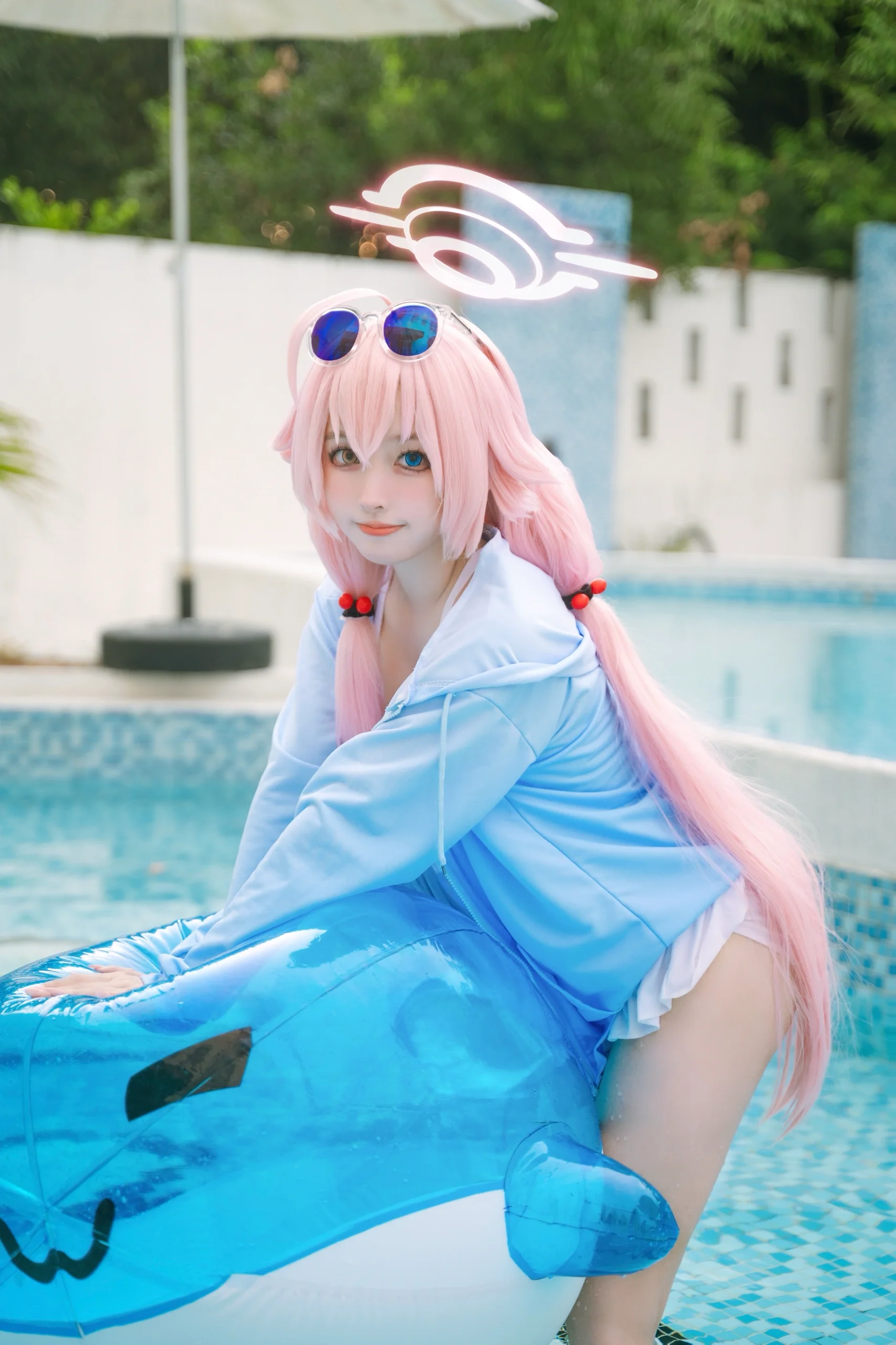 【小鸟游星野cos】蔚蓝档案夏日摸鱼计划正式启动 - 第 5 张