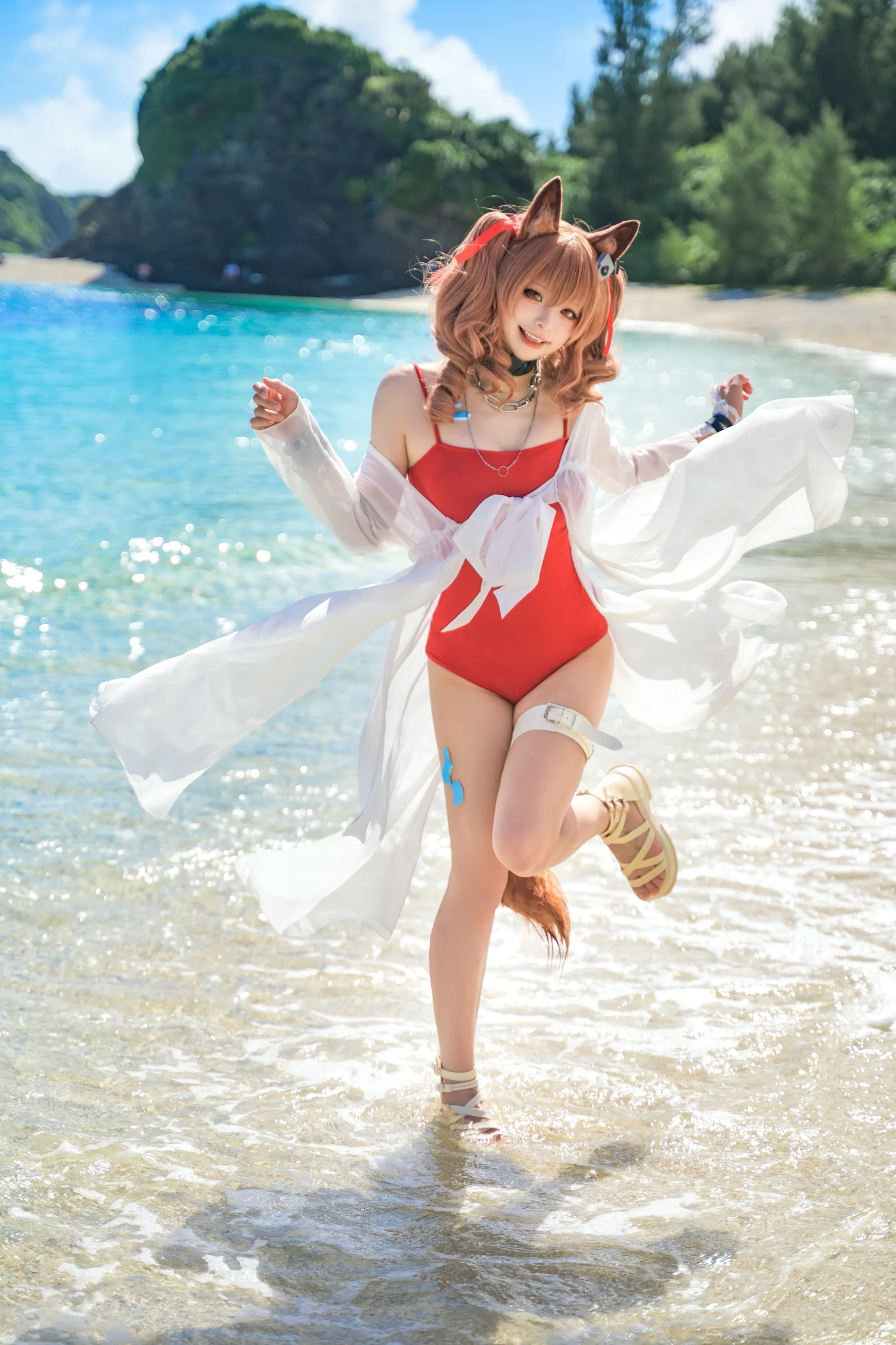 [Angelina Cosplay] A Refreshing Birthday Blessing in the Island Summer - Image 1