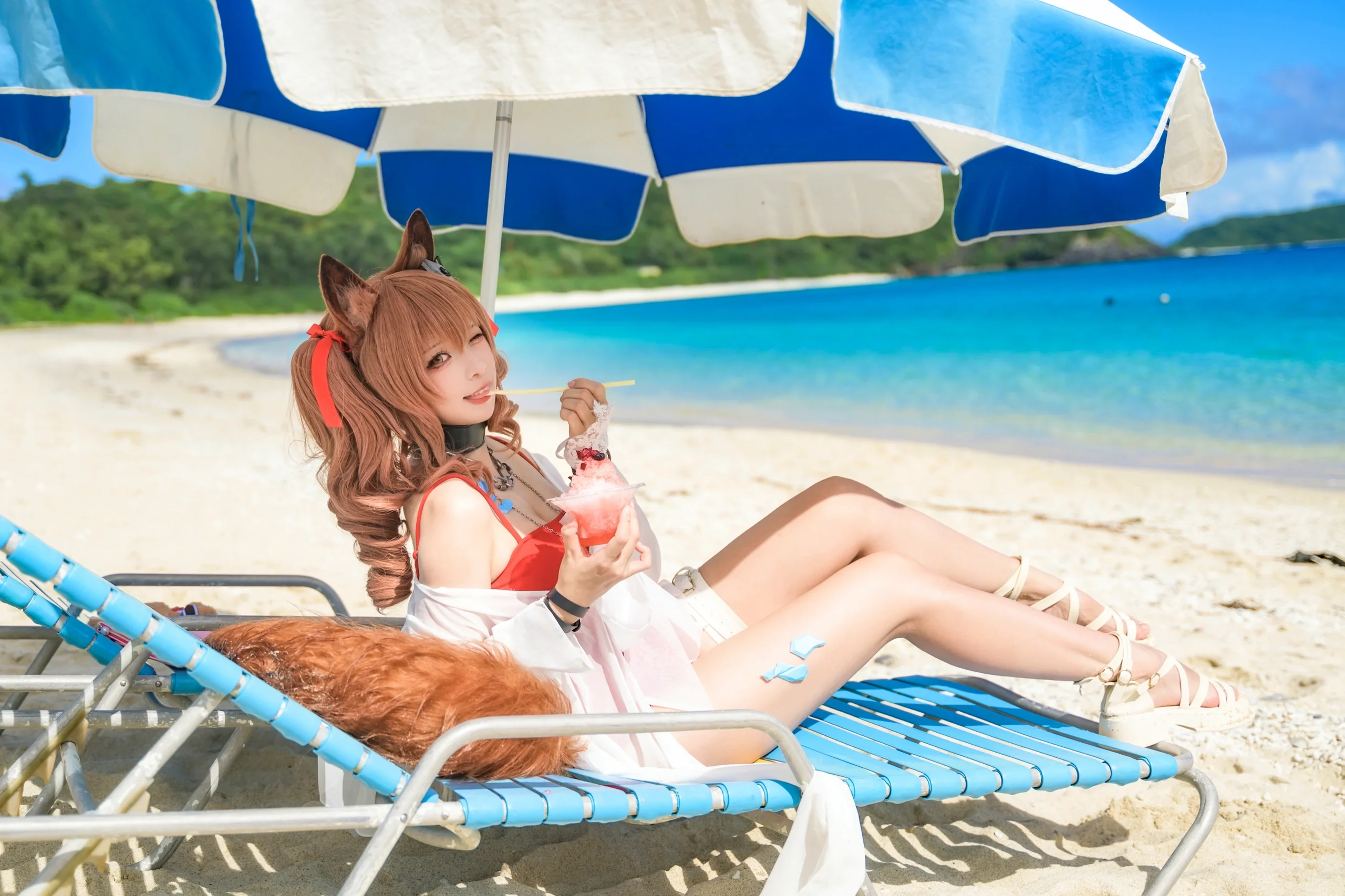 [Angelina Cosplay] A Refreshing Birthday Blessing in the Island Summer - Image 3