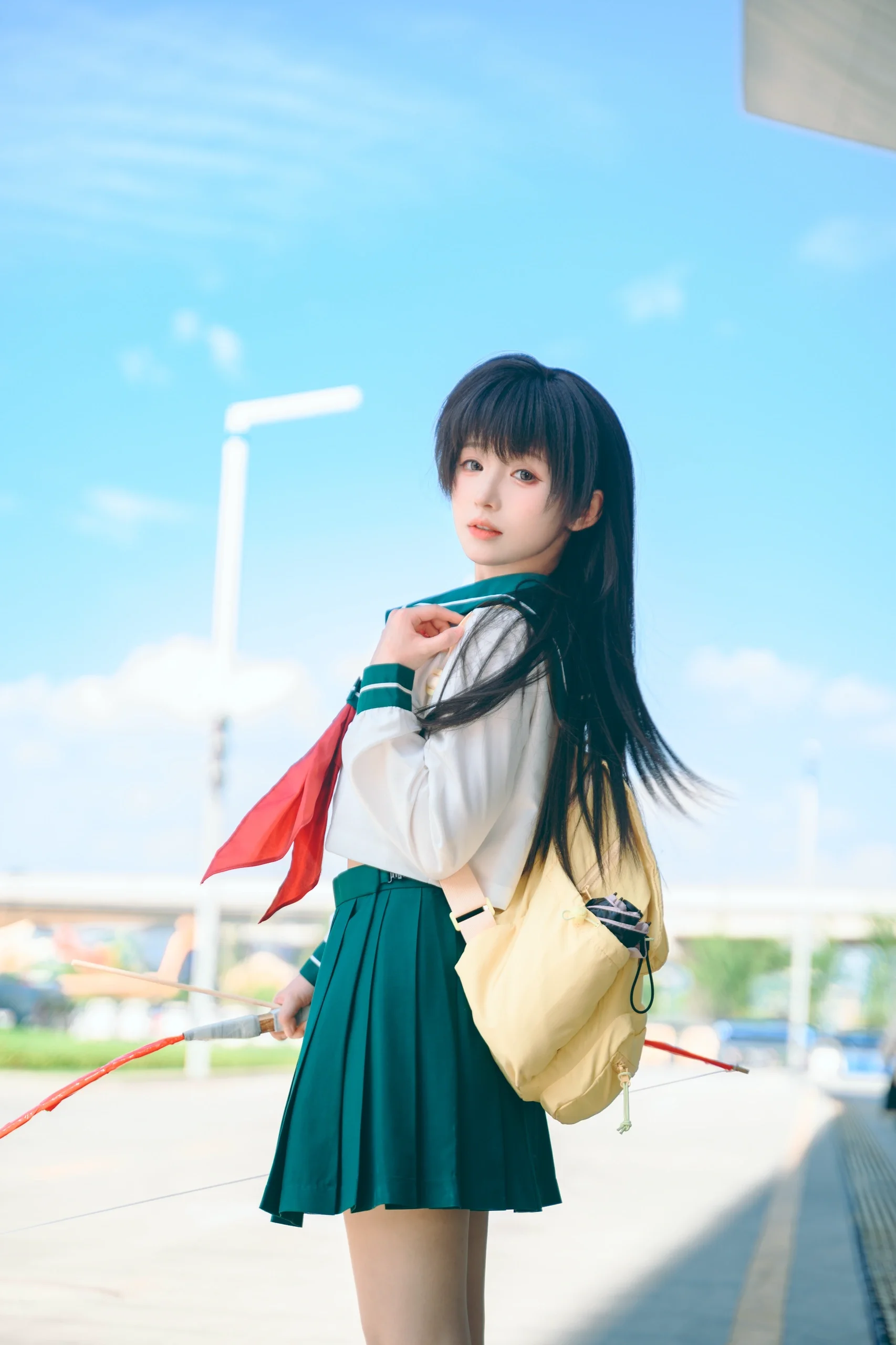 【戈薇cos】犬夜叉里的弓道少女，漫展现场活力全开 - 第 3 张