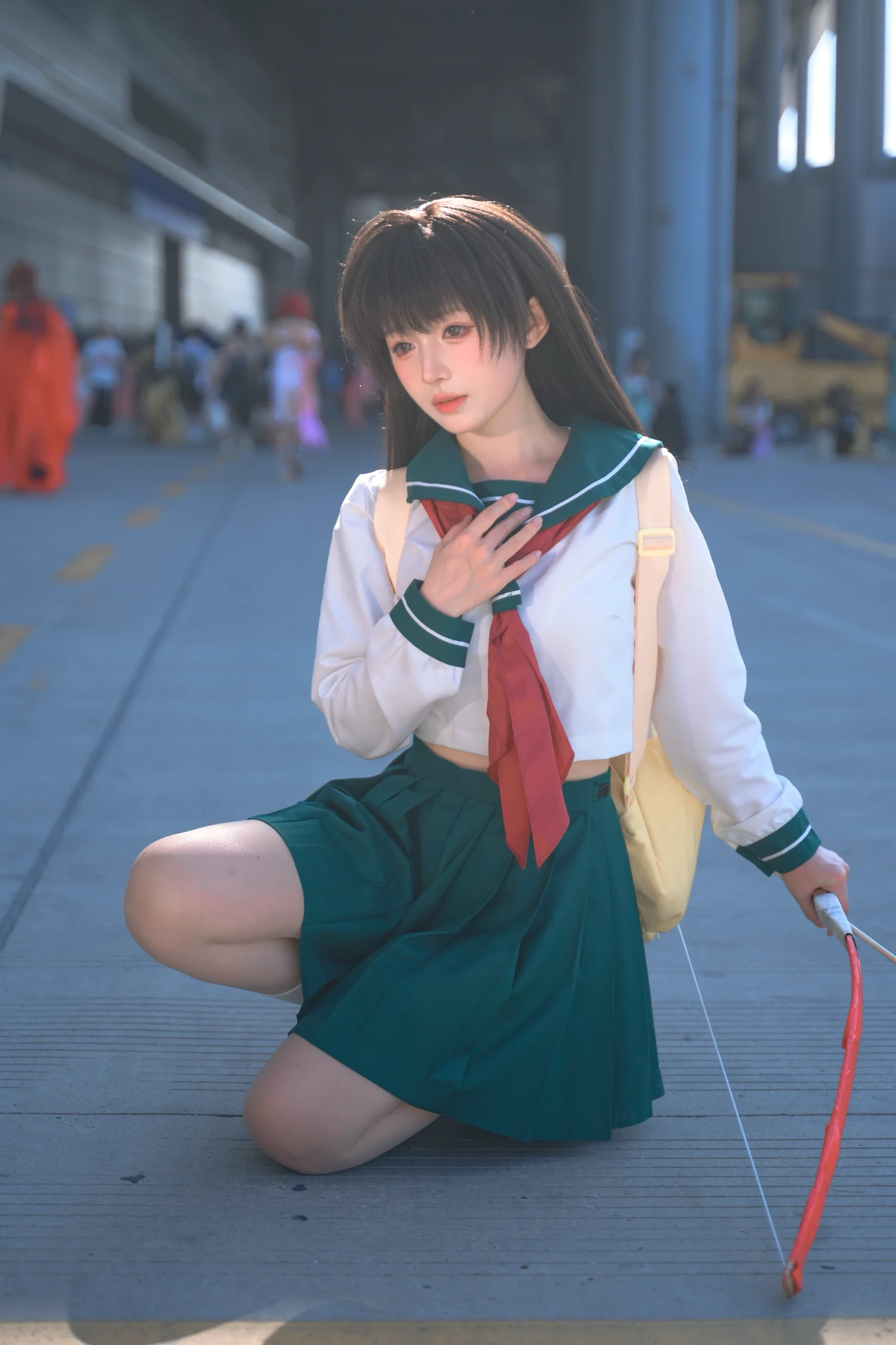 【戈薇cos】犬夜叉里的弓道少女，漫展现场活力全开 - 第 6 张
