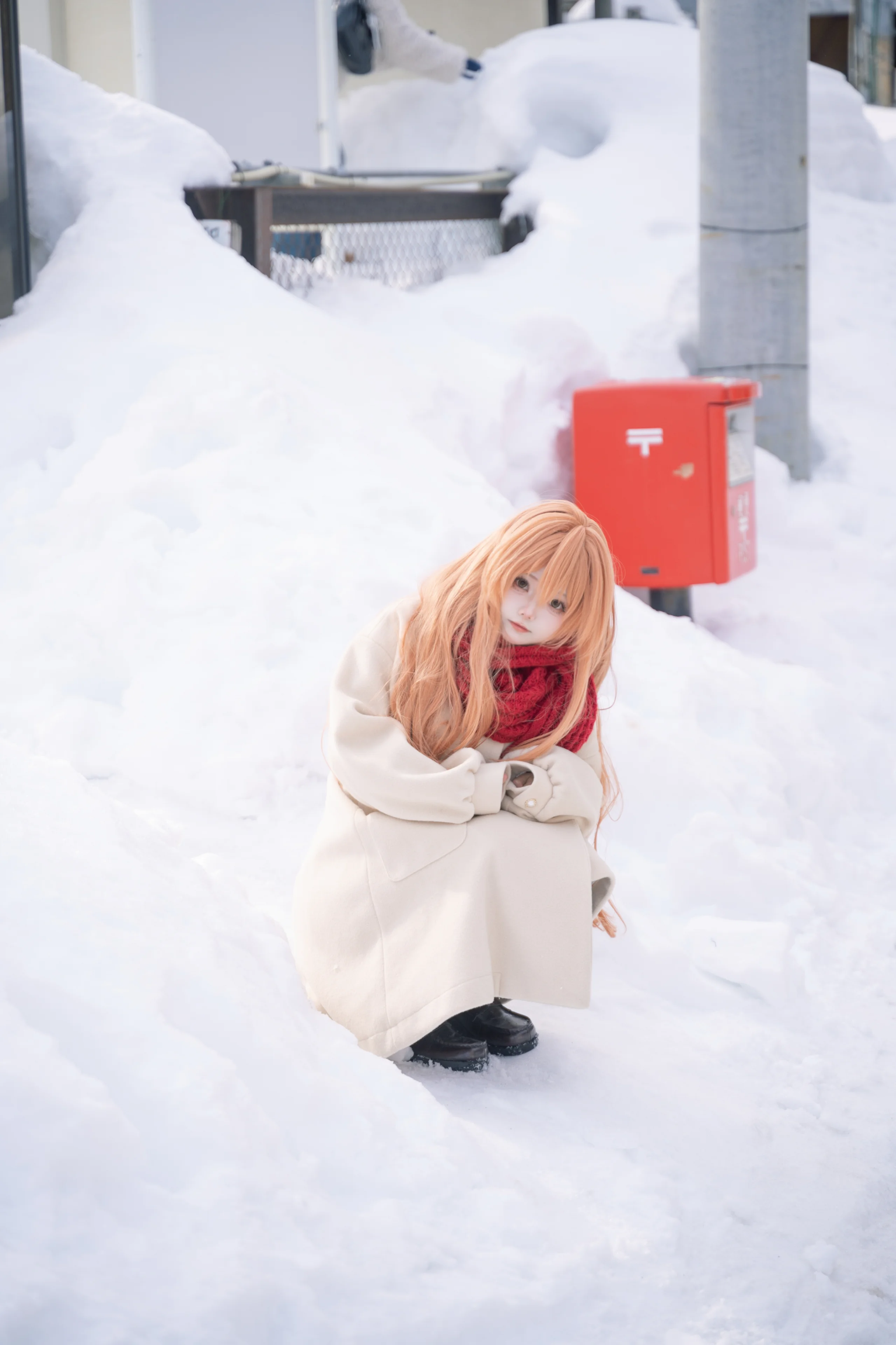 [Aisaka Taiga Cosplay] Toradora!'s Winter Station, the Palmtop Tiger in the Snow Country - Image 5
