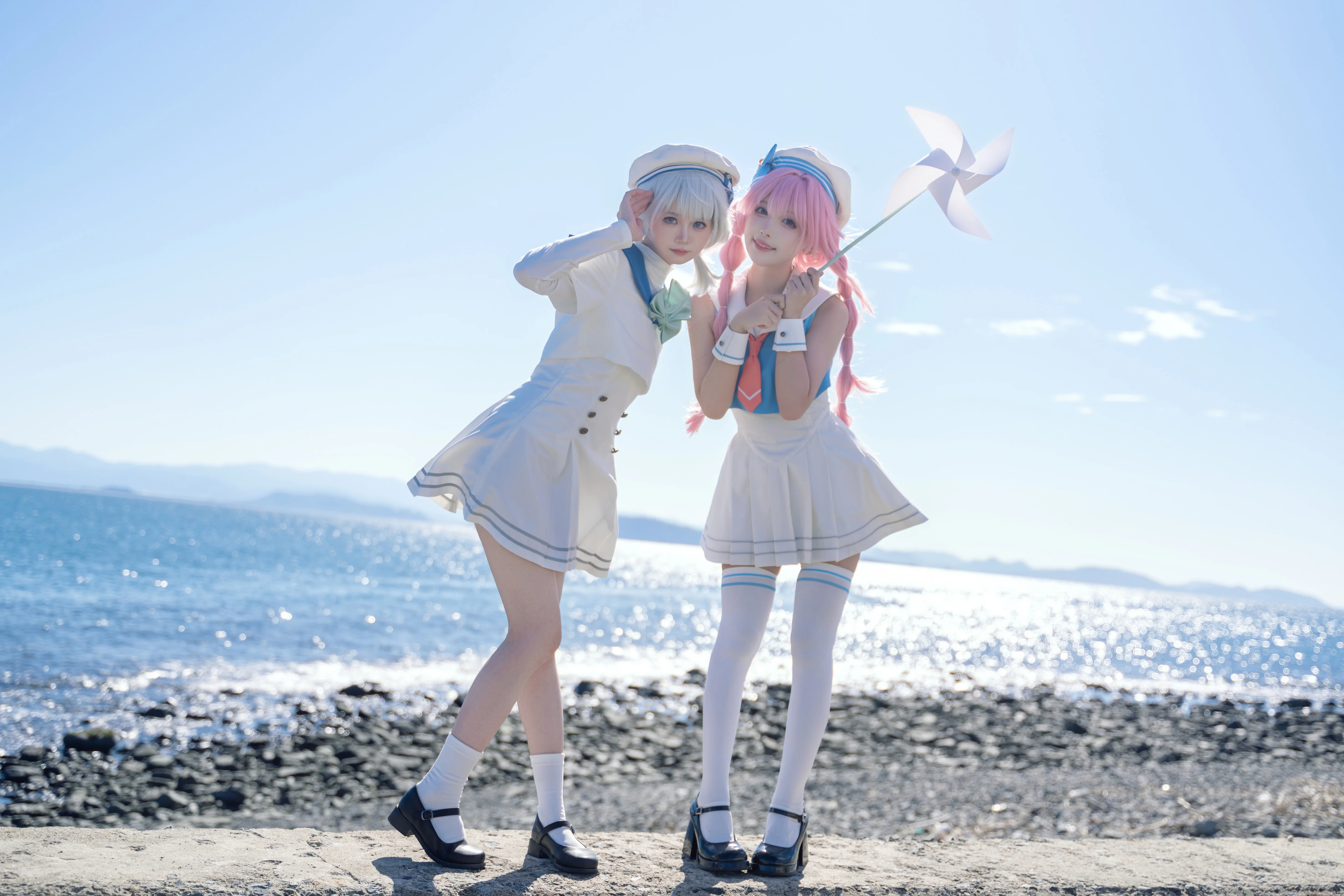 【要樂奈與千早愛音cos】BanG Dream! It's MyGO!!!!!海港碼頭的夏日晴空 - 第 5 張