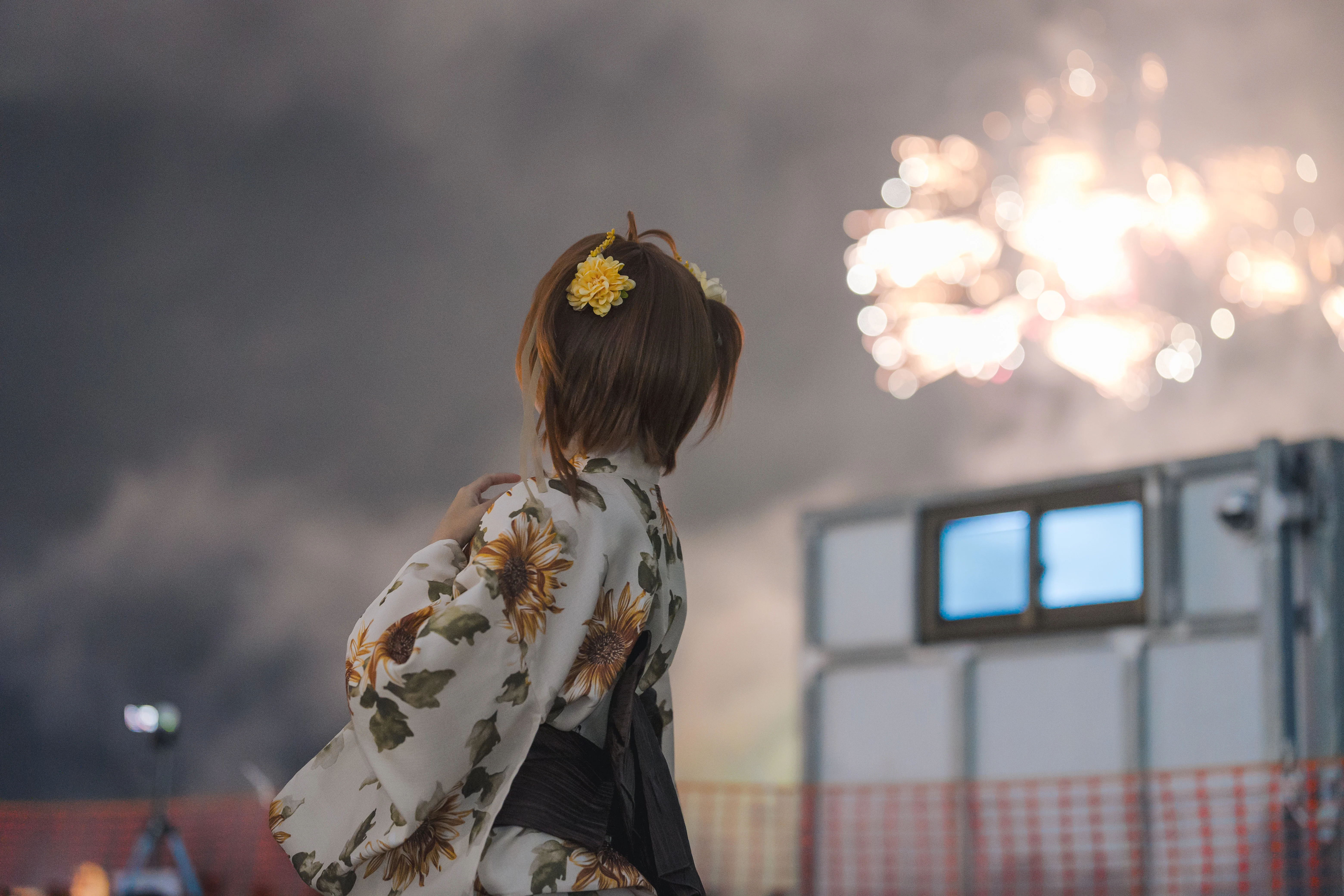 【魔卡少女樱cos】绚烂夏日烟火下的浪漫一瞬 - 第 5 张