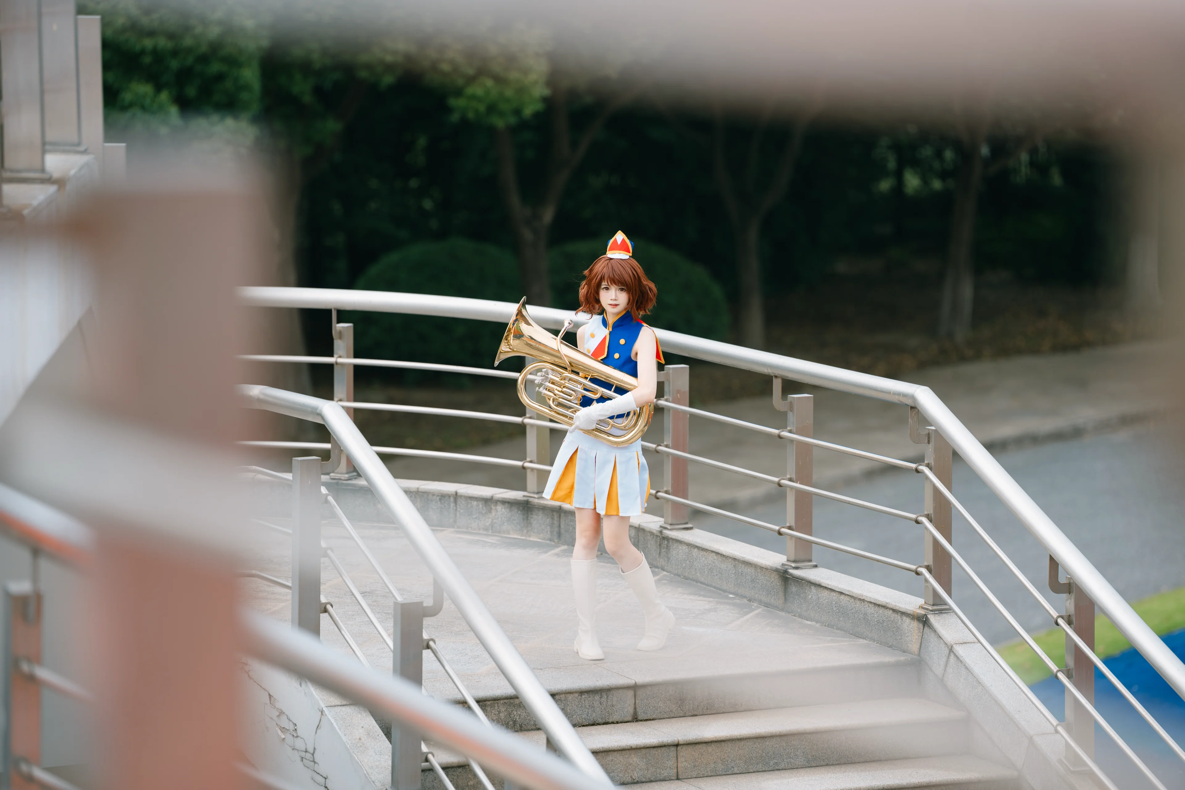 【黄前久美子cos】吹响吧上低音号，北宇治的夏天在体育场里回响 - 第 2 张