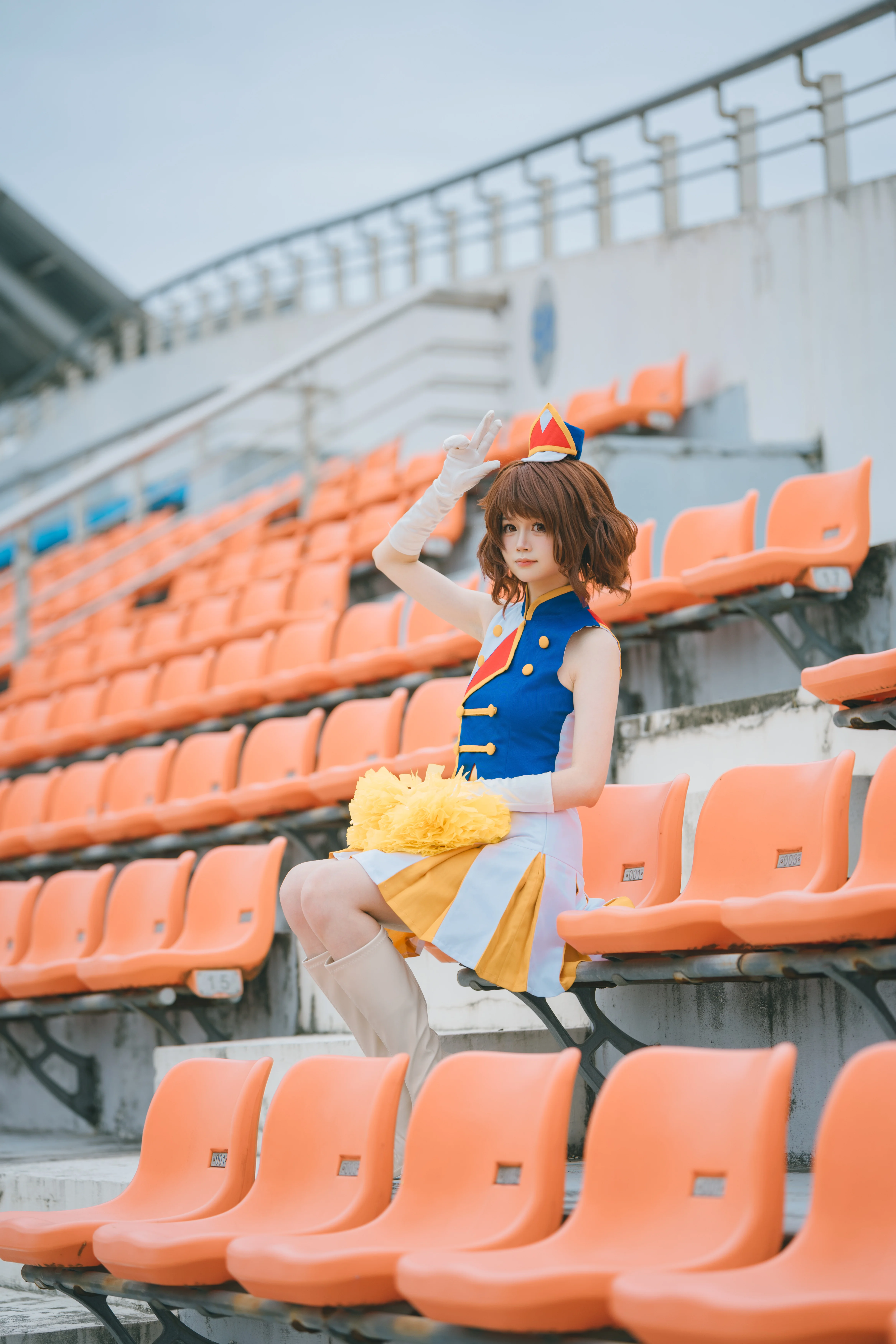 【黄前久美子cos】吹响吧上低音号，北宇治的夏天在体育场里回响 - 第 7 张