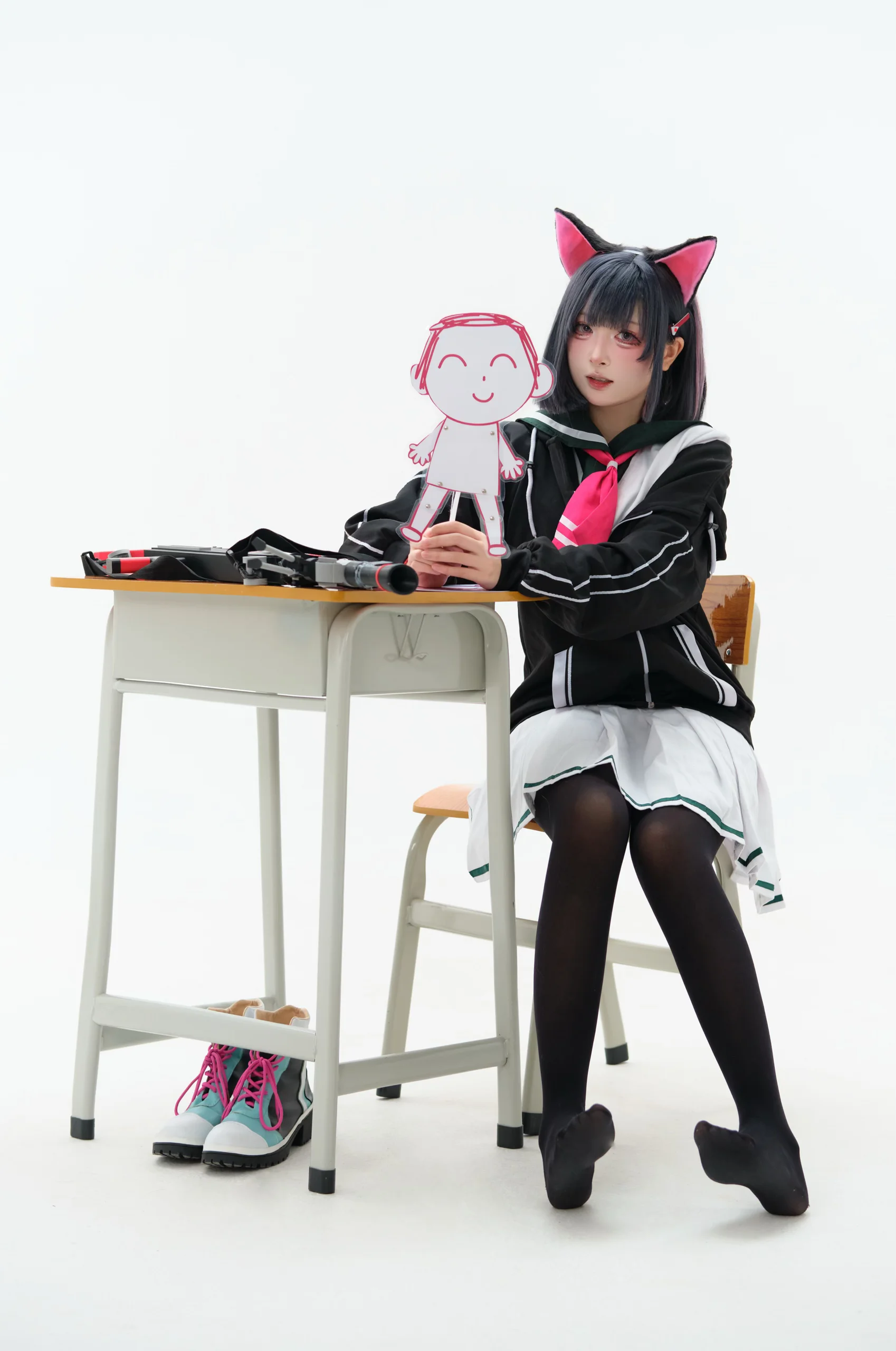 【杏山和纱cos】蔚蓝档案甜点部猫猫的日常 - 第 2 张