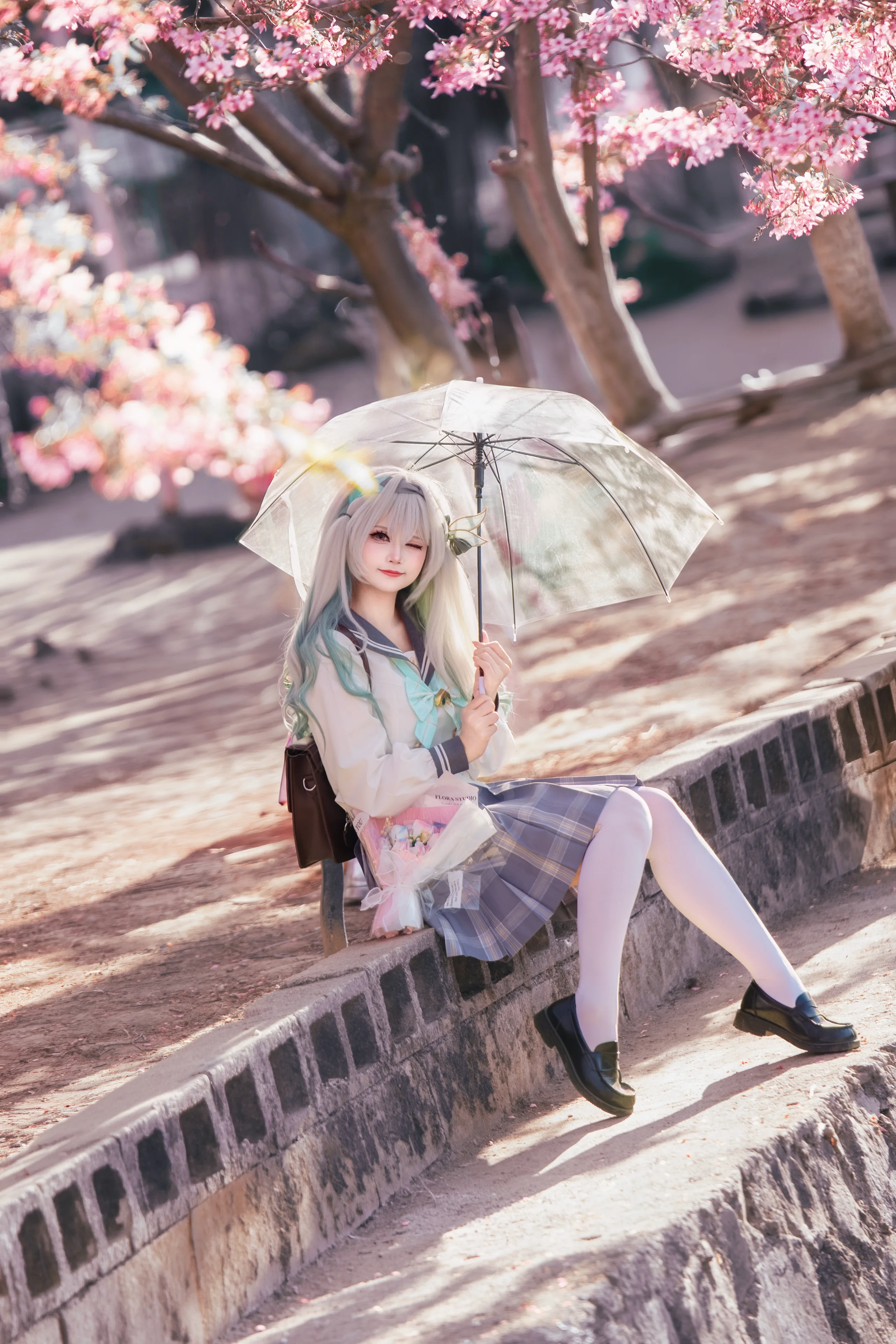 【流萤cos】漫步在福州樱花的春日碎影里