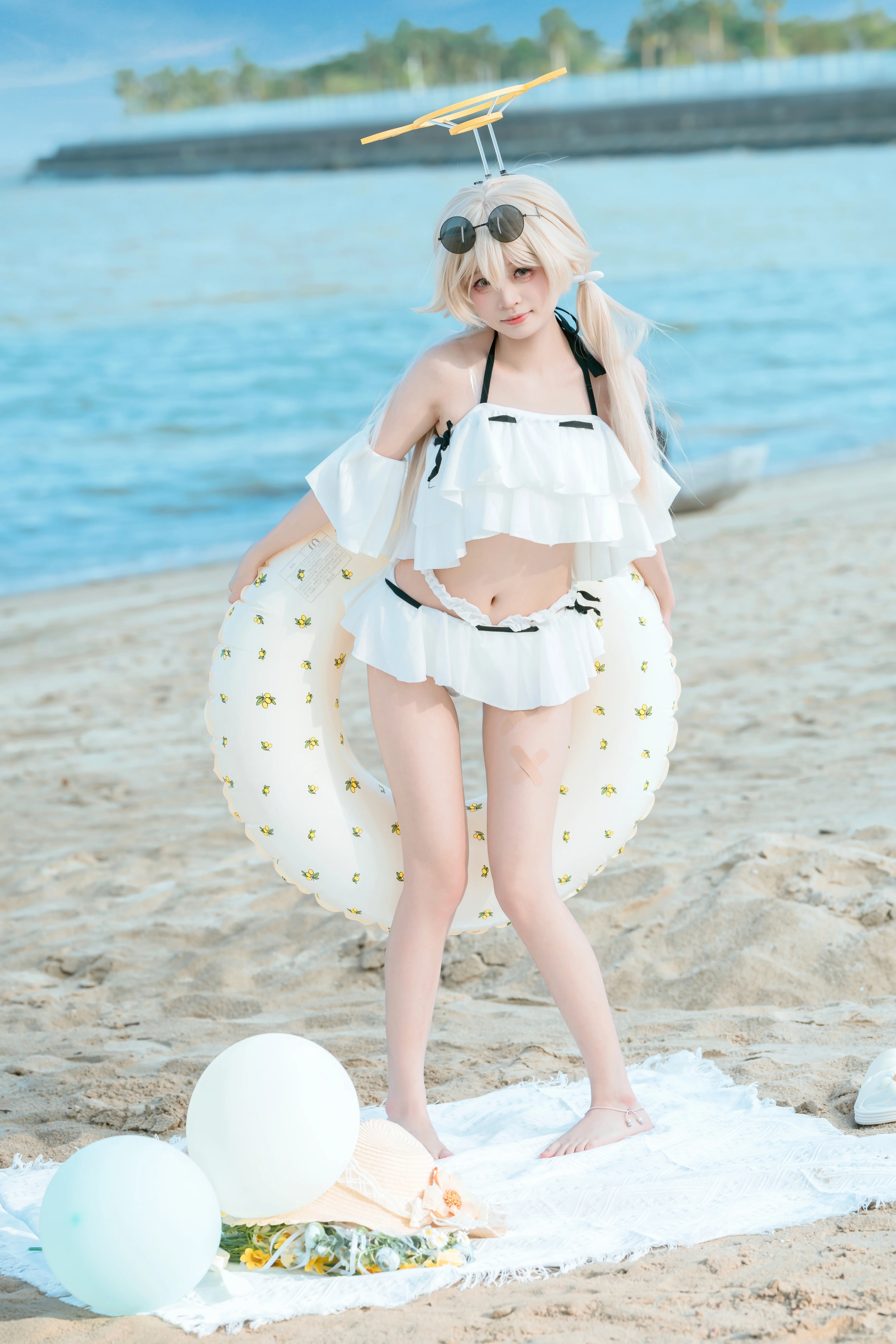 【日富美cos】碧蓝档案的夏日海滩，和sensei一起享受假期