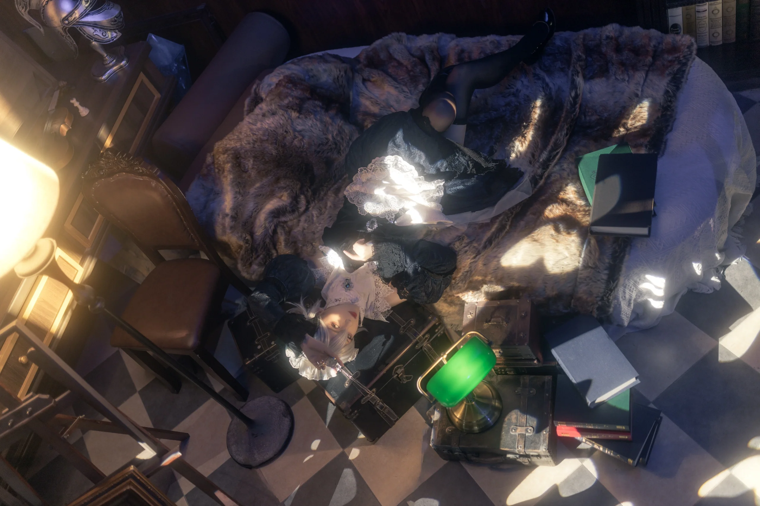 【十六夜咲夜cos】在光影中复刻东方project的女仆长早晨 - 第 2 张