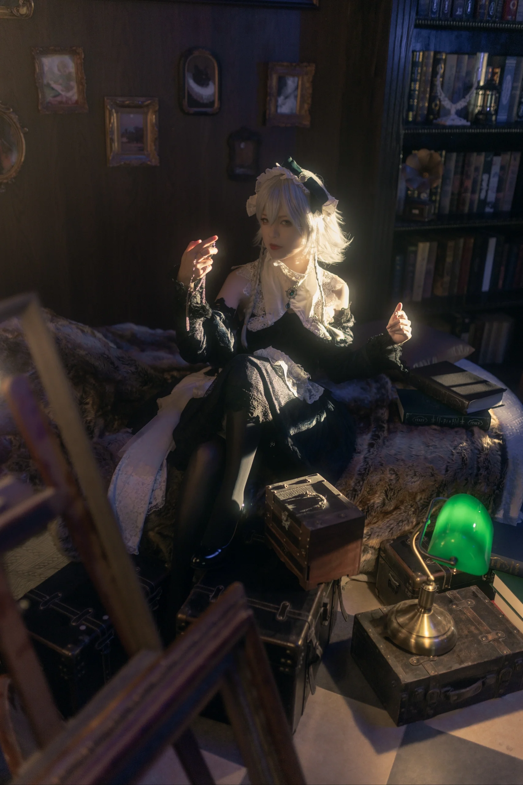 【十六夜咲夜cos】在光影中复刻东方project的女仆长早晨 - 第 3 张