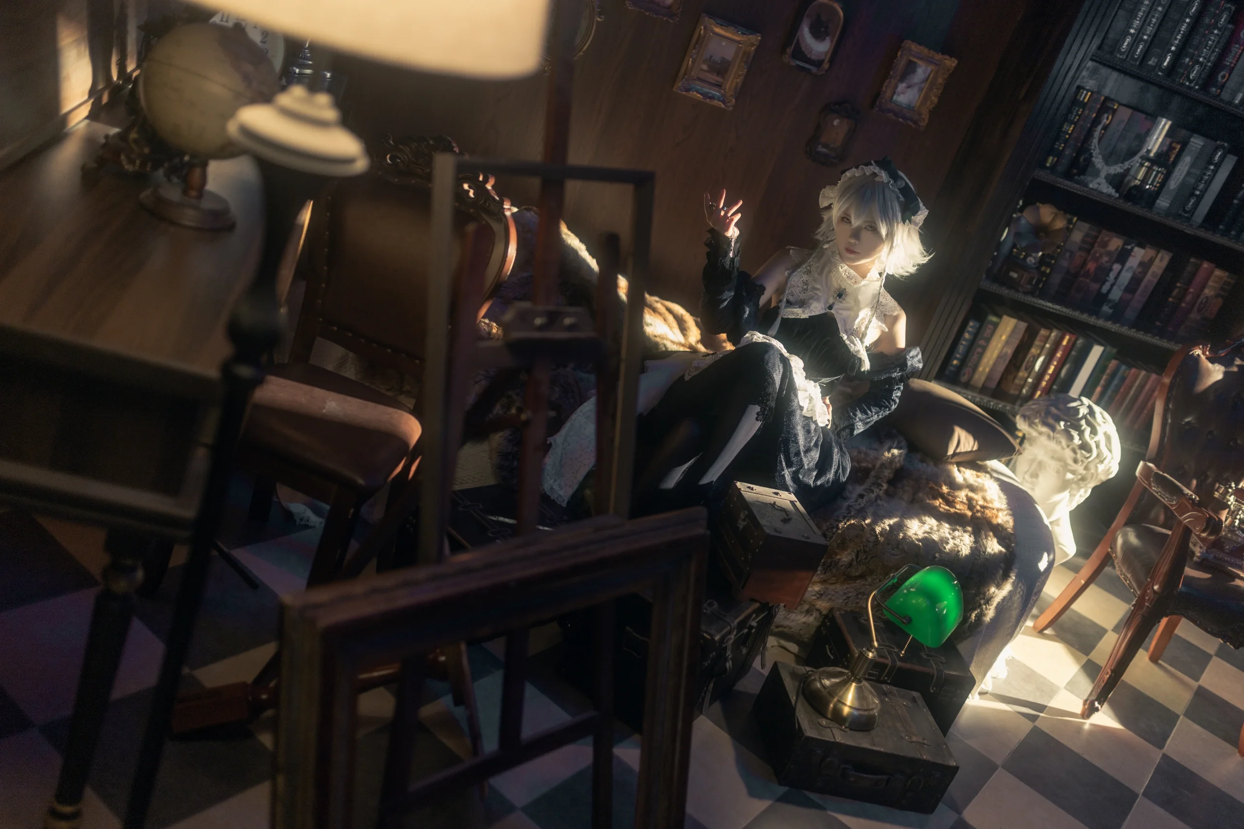 【十六夜咲夜cos】在光影中复刻东方project的女仆长早晨 - 第 6 张