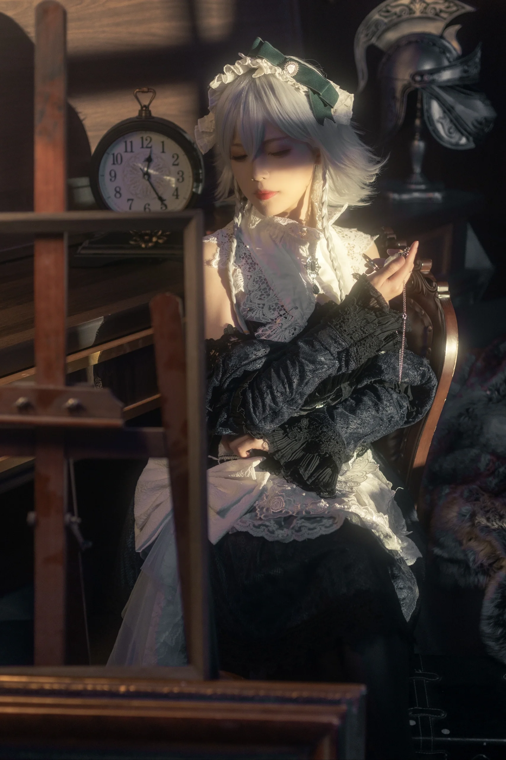 【十六夜咲夜cos】在光影中复刻东方project的女仆长早晨 - 第 7 张
