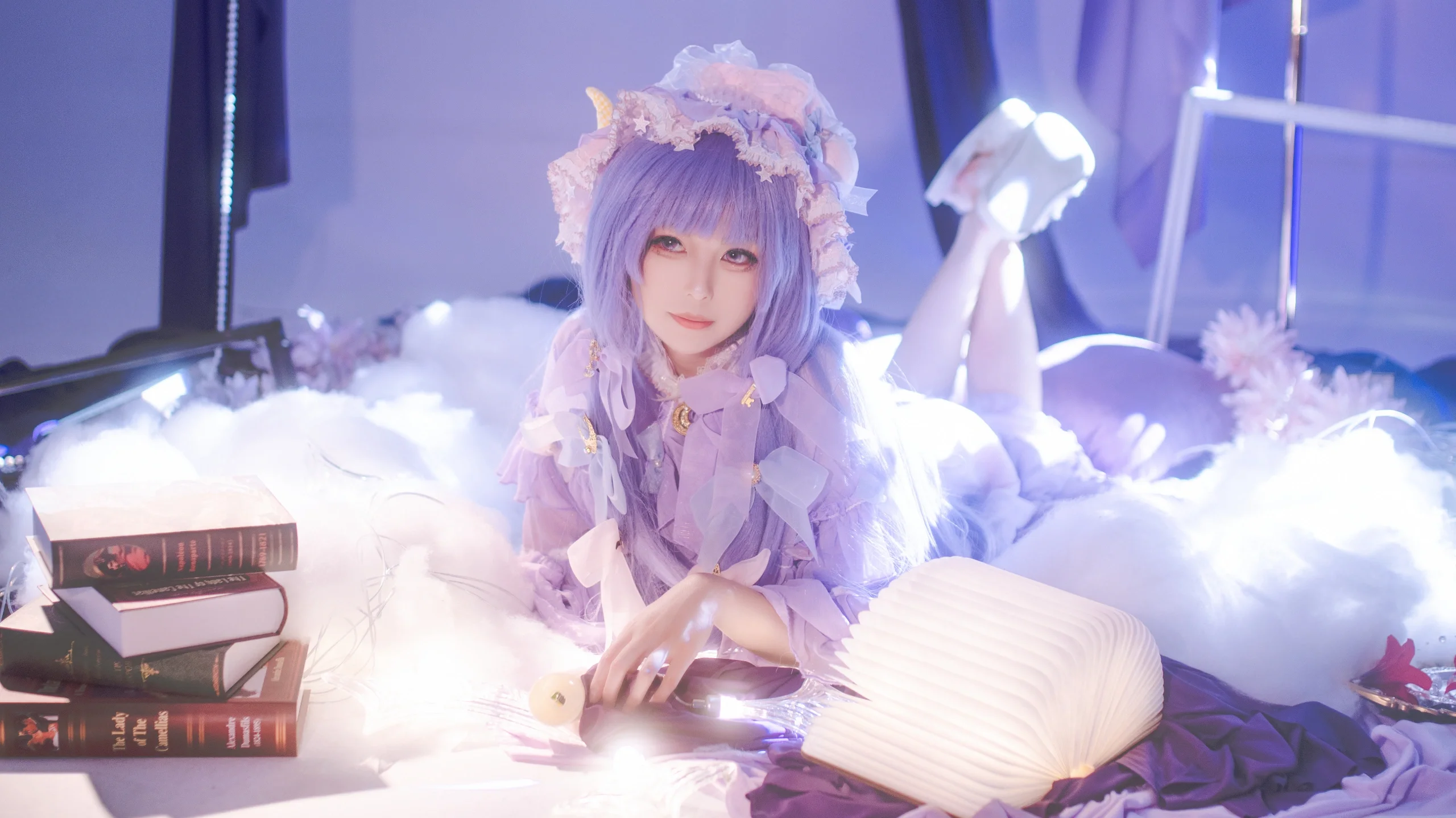 【帕秋莉cos】翻开光之书，躲进与世隔绝的云端