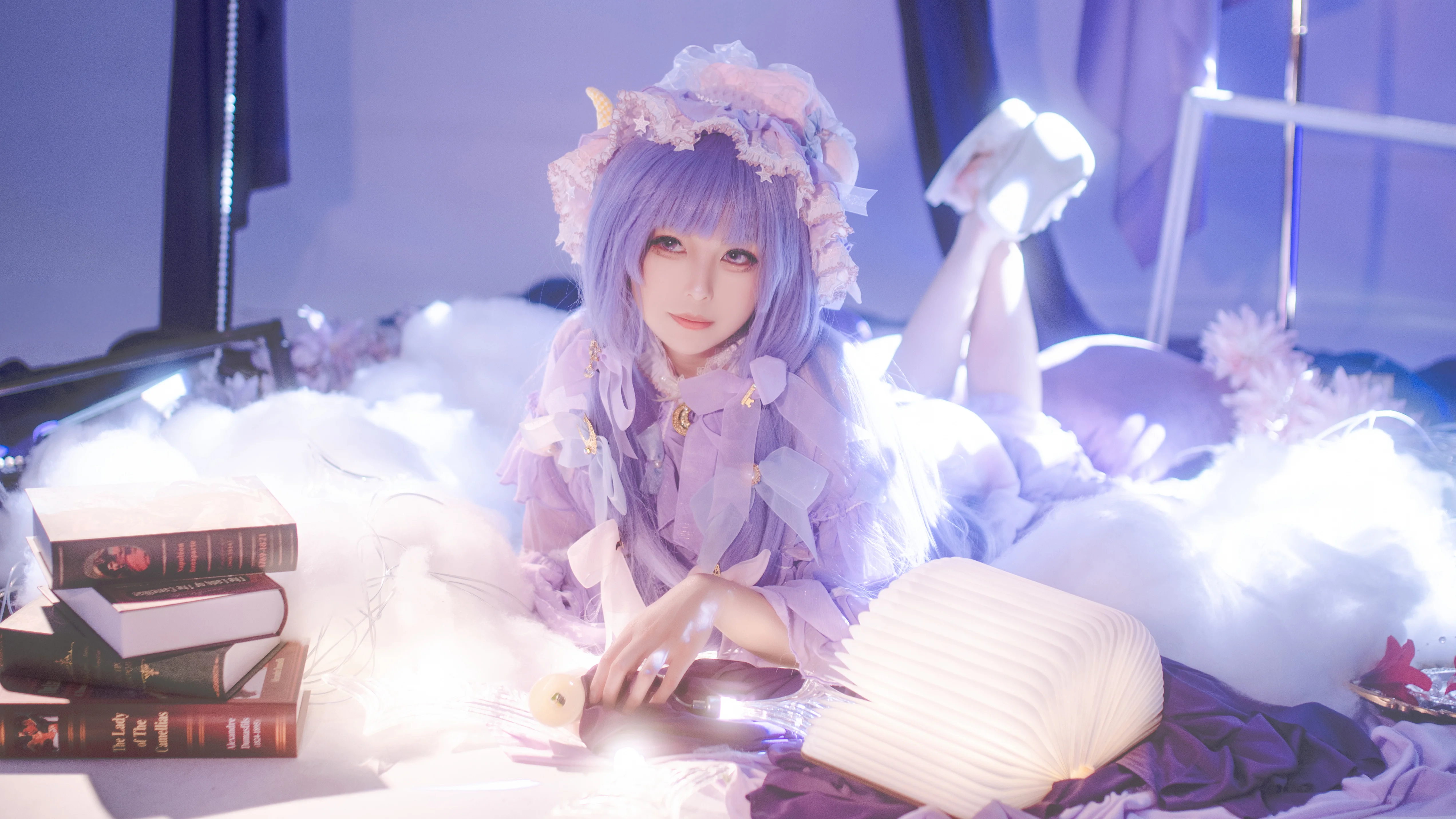 【帕秋莉·諾蕾姬cos】從書本與星光中走出的魔女 - 第 2 張