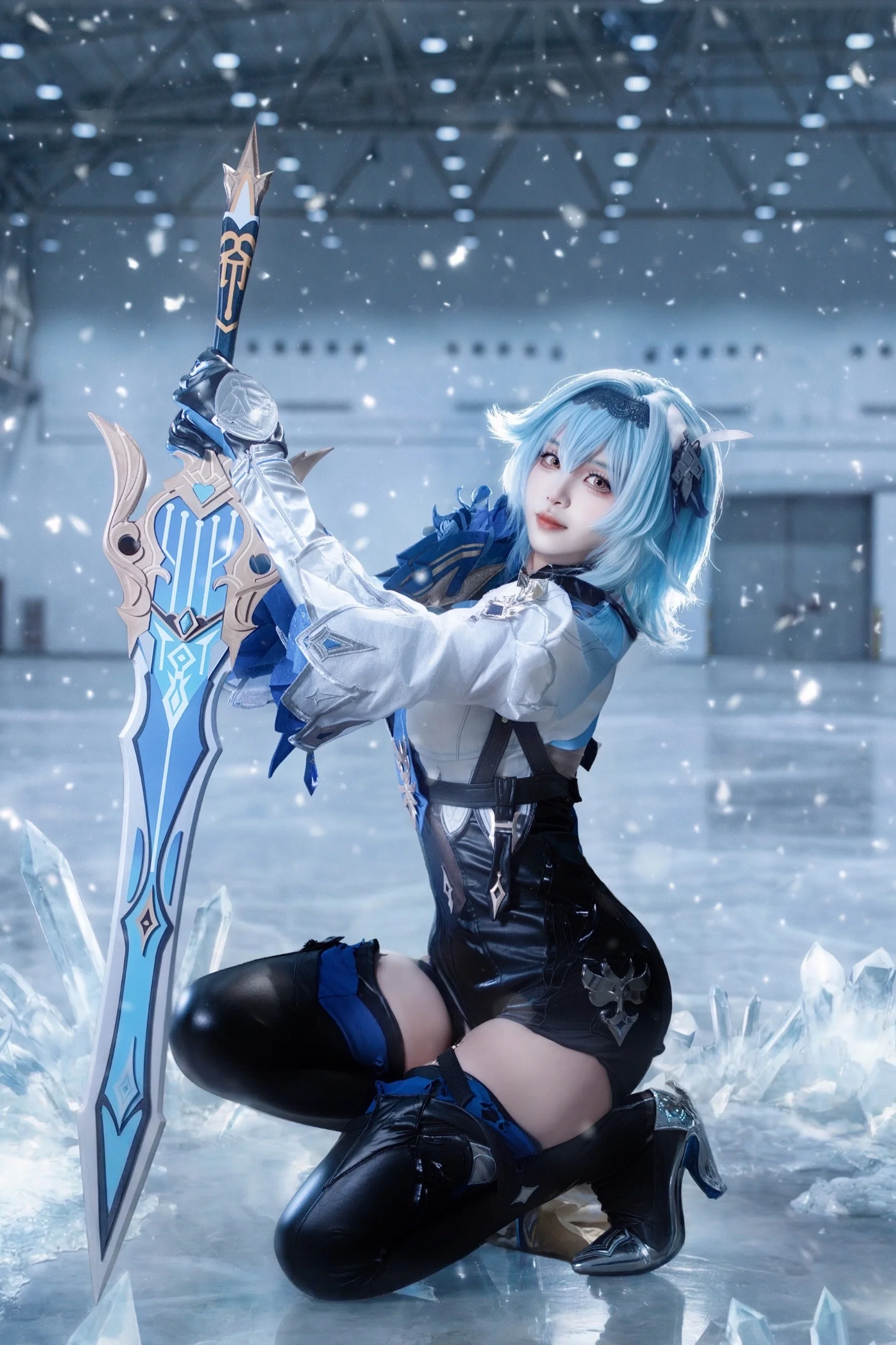 【优菈cos】蒙德的冰霜骑士，和大家见面啦