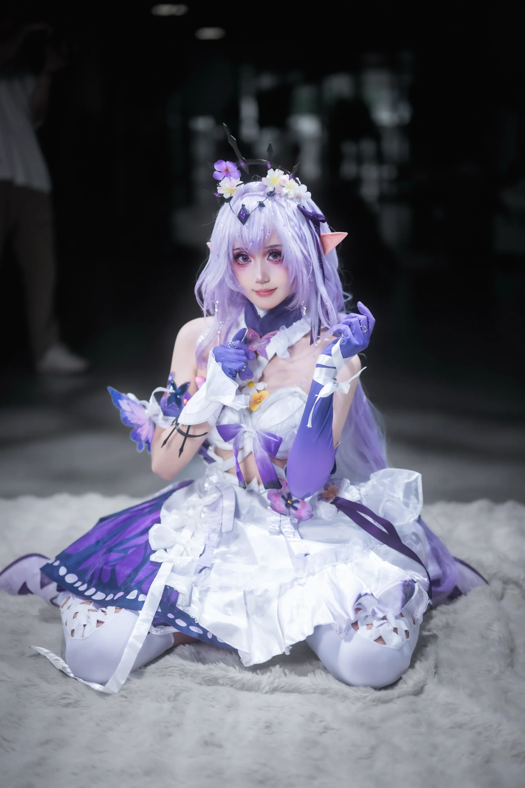 【遐蝶cos】崩坏星穹铁道翁法罗斯的寒夜花影 - 第 8 张